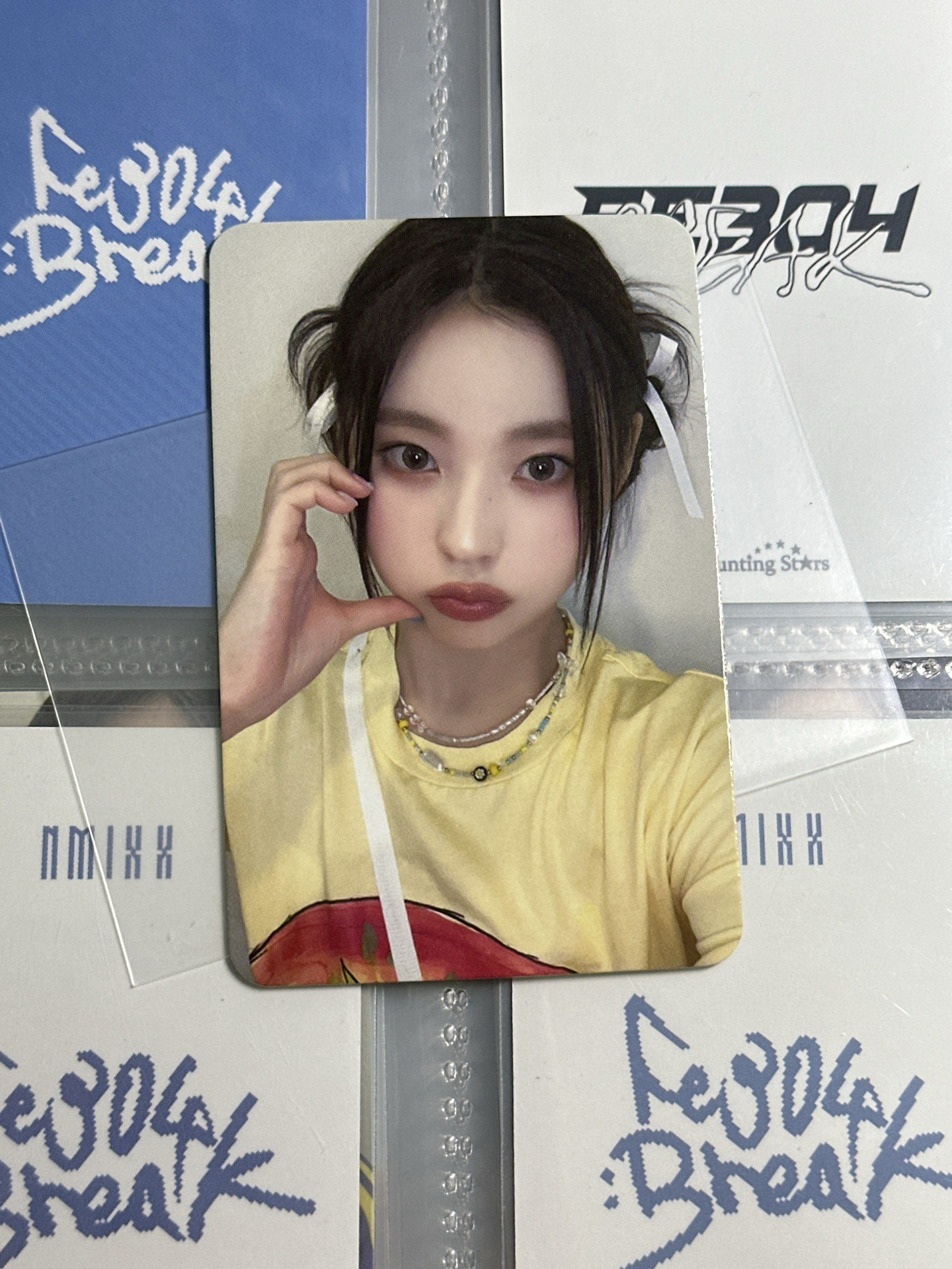 NMIXX mmt簽售半心圭