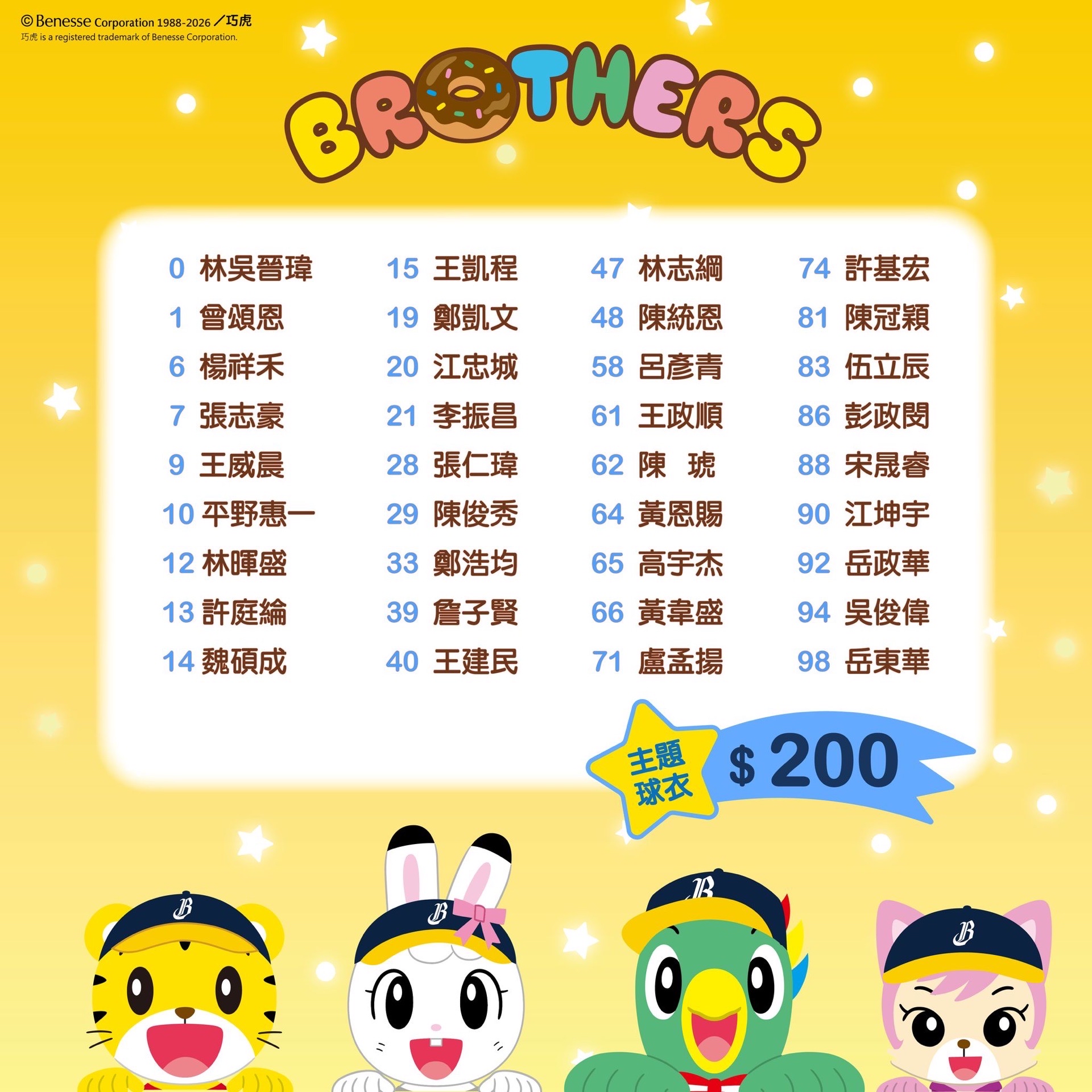 小象球衣扭蛋