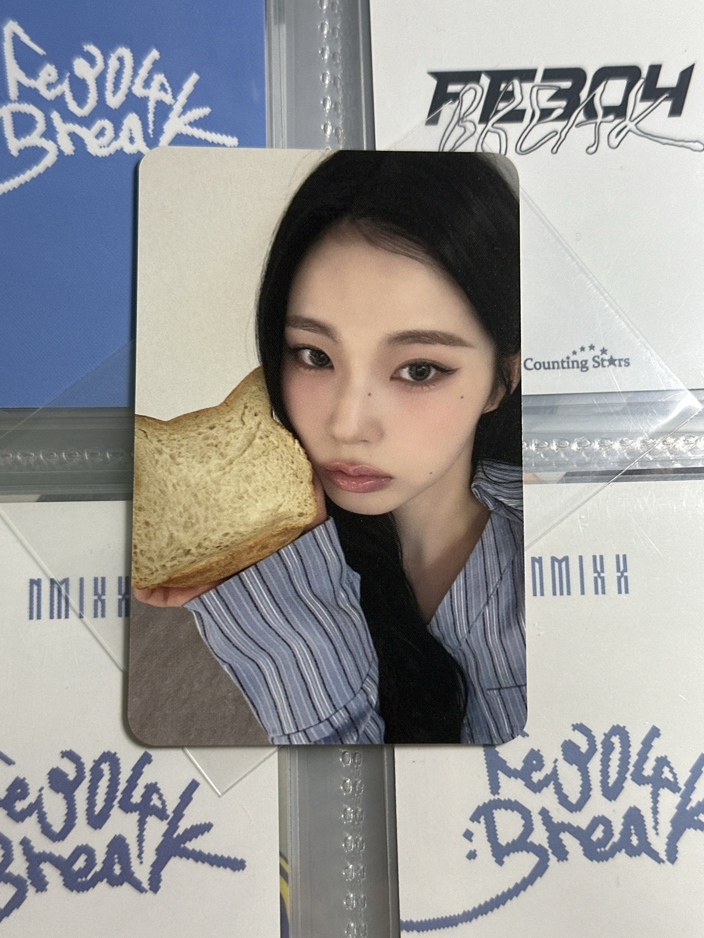 NMIXX ms簽售貓咪麵包圭