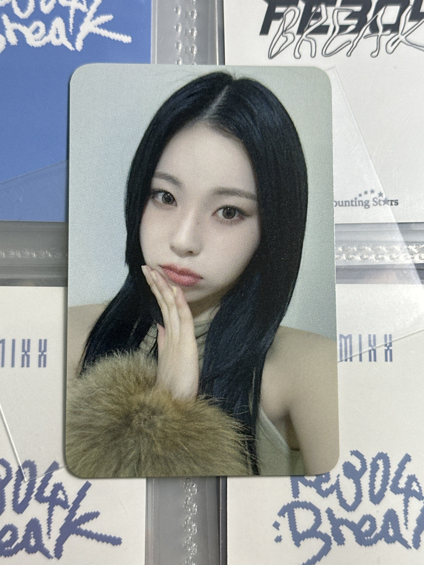 NMIXX el幸運卡皮草圭