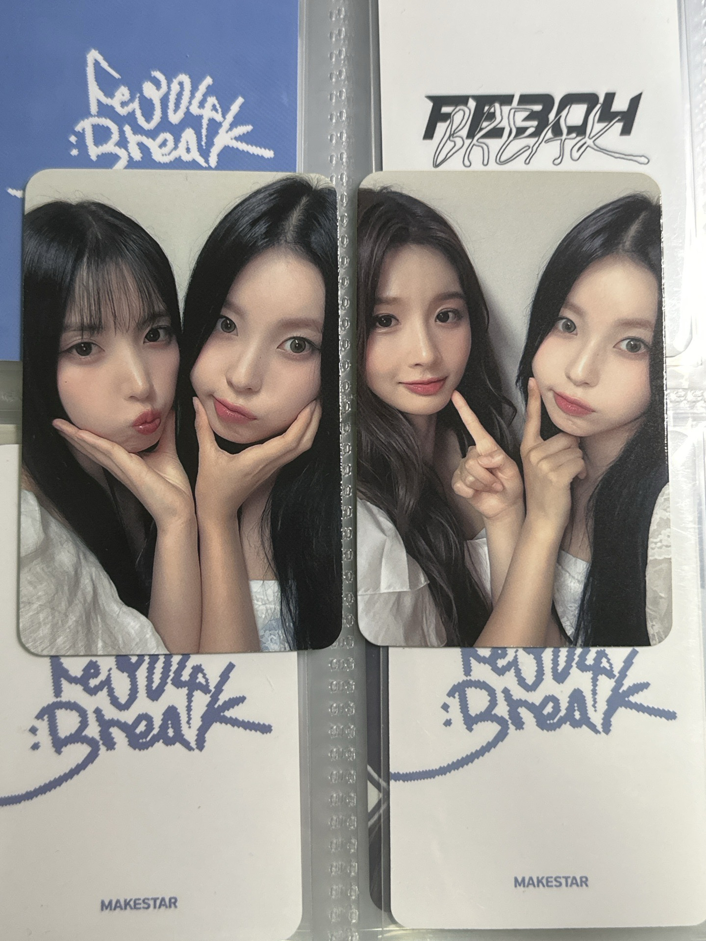 NMIXX dmm幸運卡友圭+薛圭雙人卡