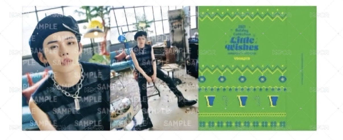 💙21聖誕三面立體照片