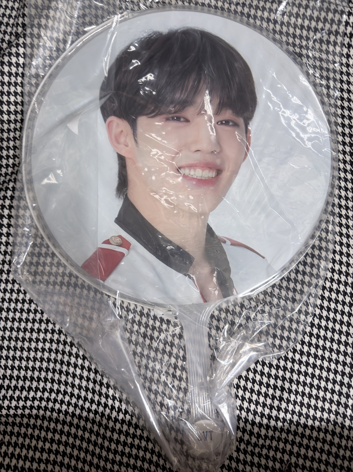 (現貨無原袋有扇套 紙箱寄出）seventeen 早期 ideal cut 崔勝喆 s.coups 軍裝 大扇 扇子