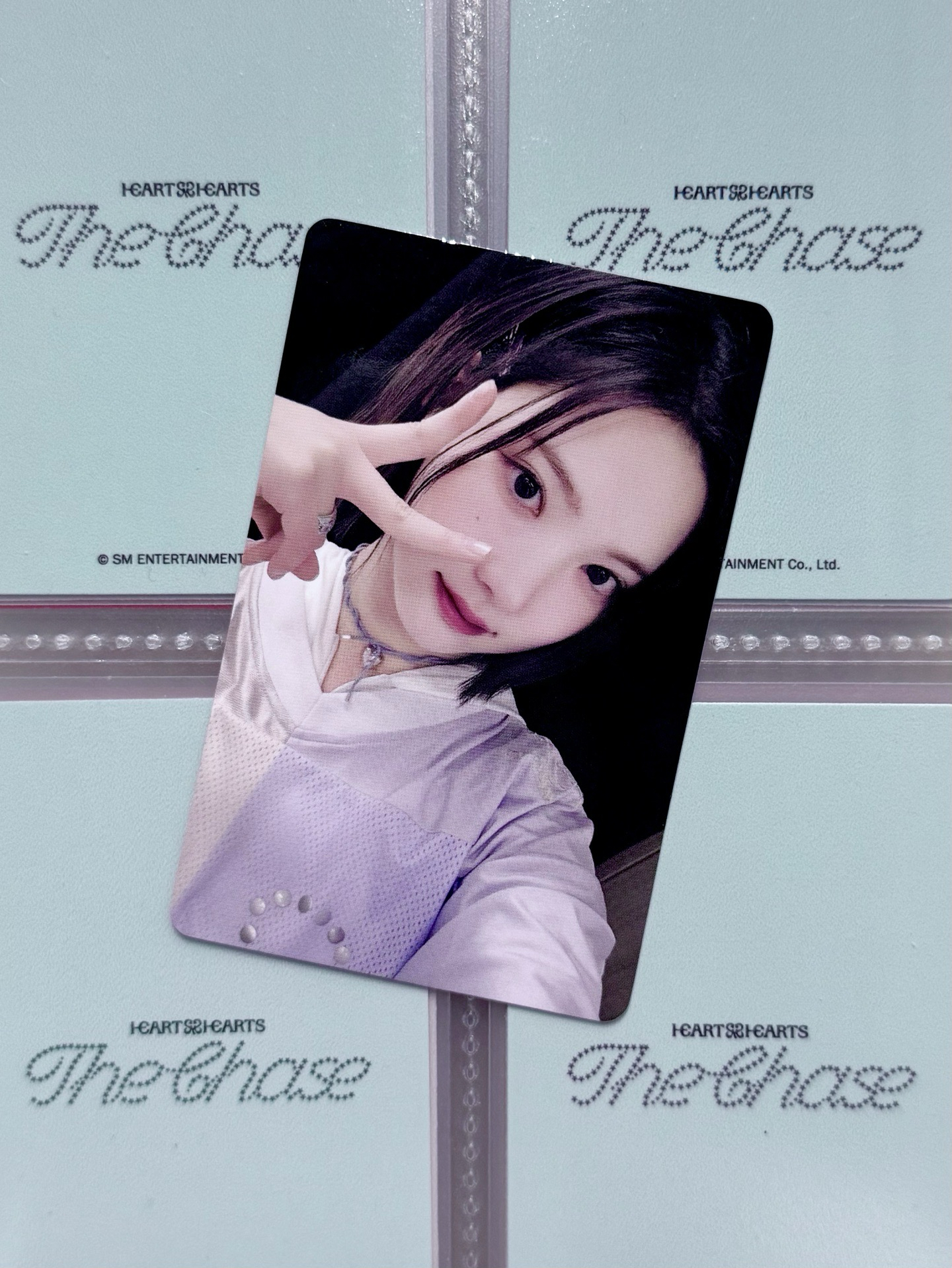 JIWOO YZY特典卡 中文卡背