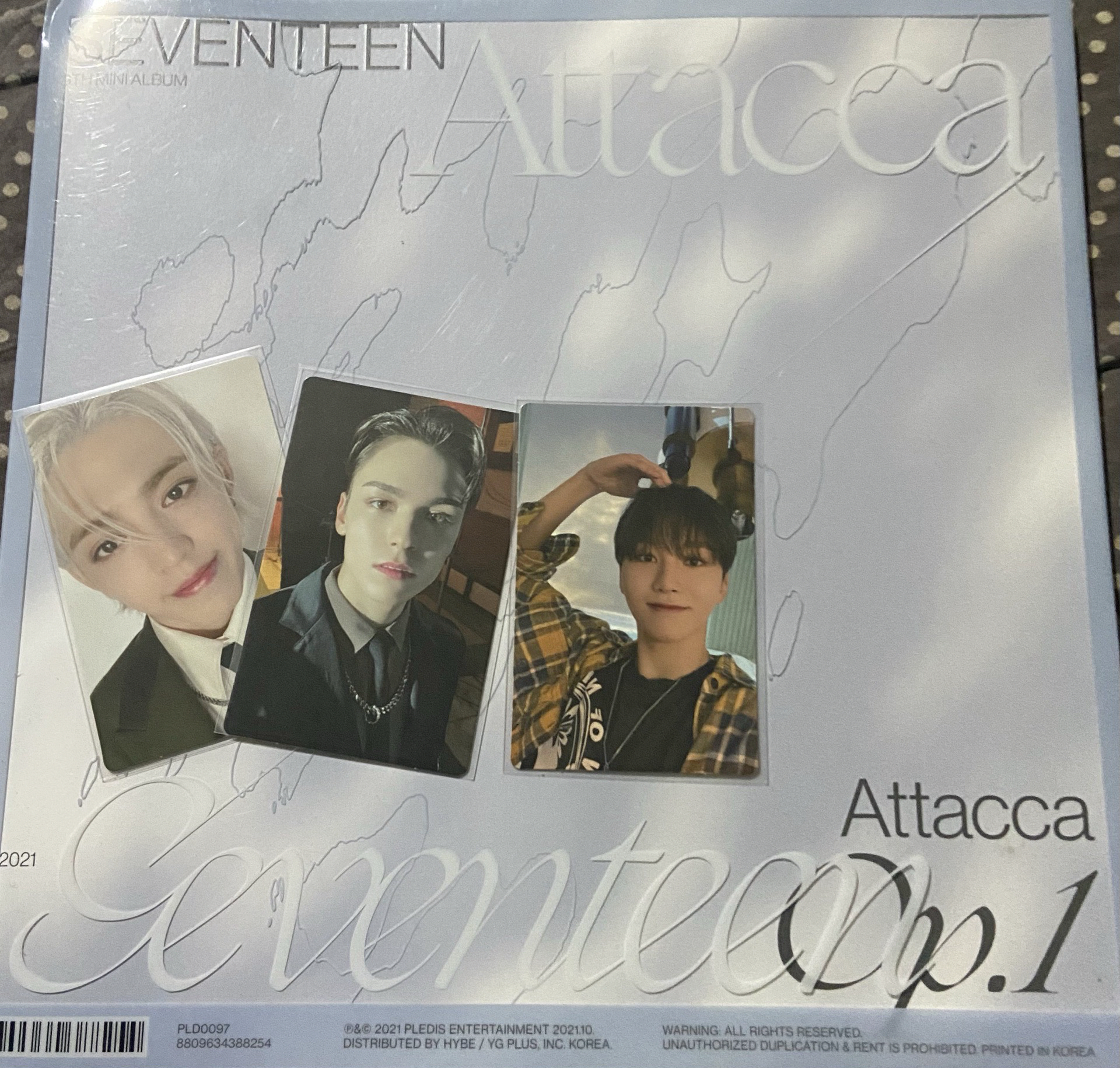 Seventeen 空專+3張卡