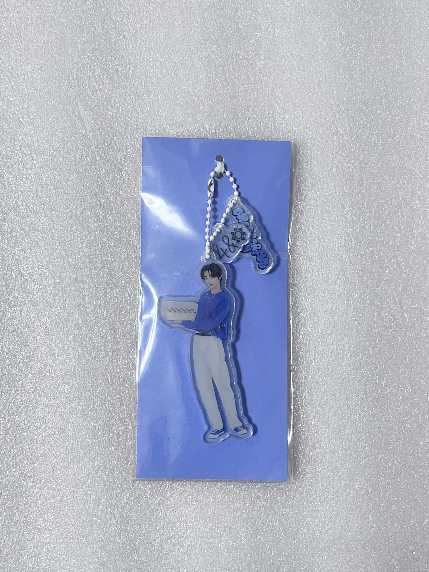 24fm 一週年飯咪 迷你壓克力吊飾 泰山