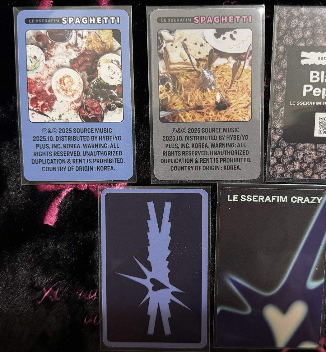 LE SSERAFIM ⚡️🍝專卡采