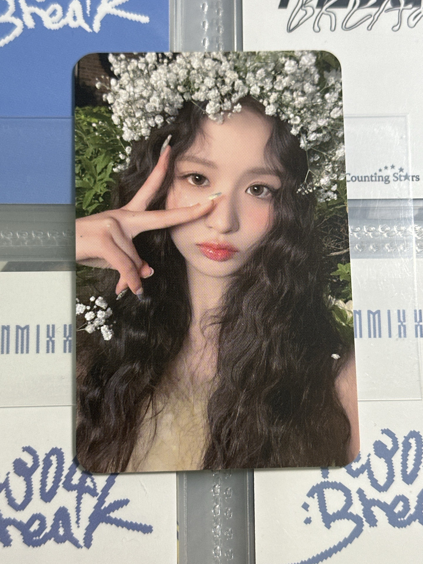 NMIXX wm周邊快閃貼紙卡薛