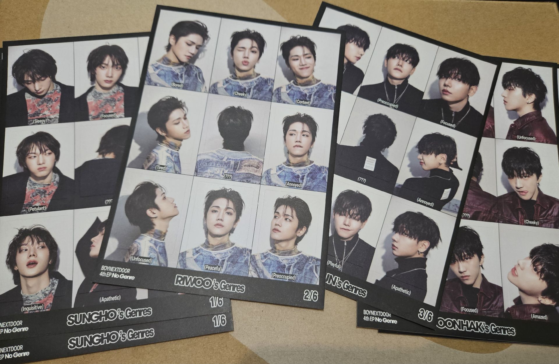 🔶️No Genre 九公格貼紙