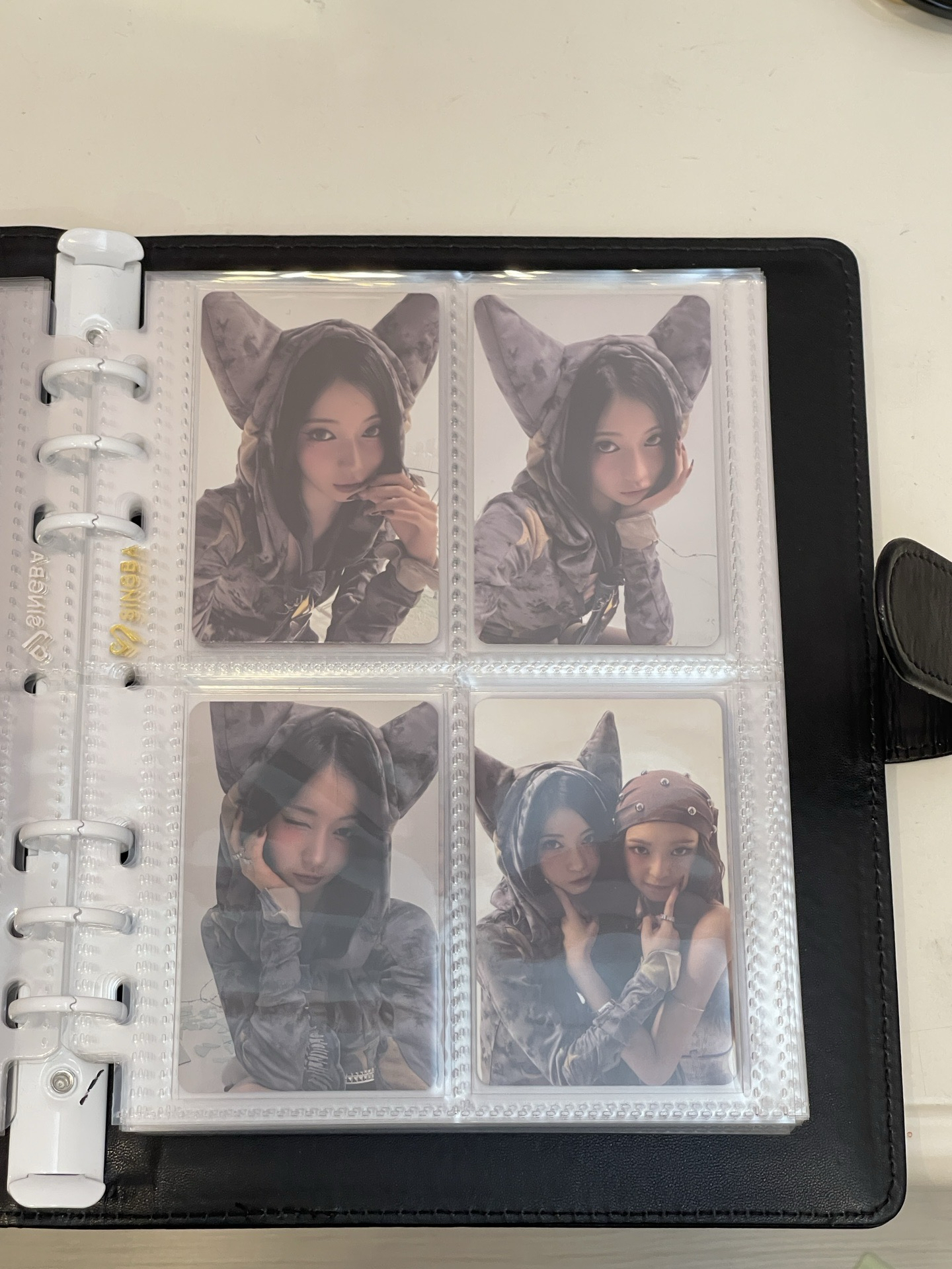 Babymonster Asa貓耳一套