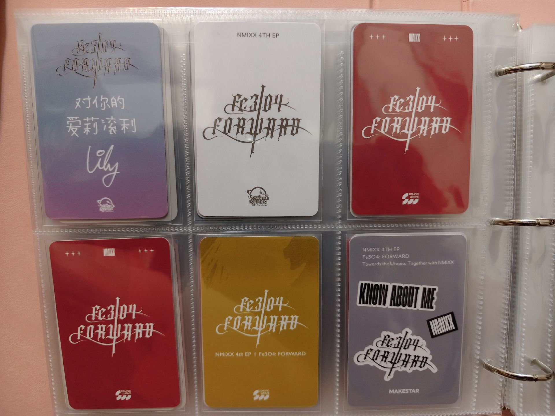 NMIXX 莉裴友便宜小卡們⭐