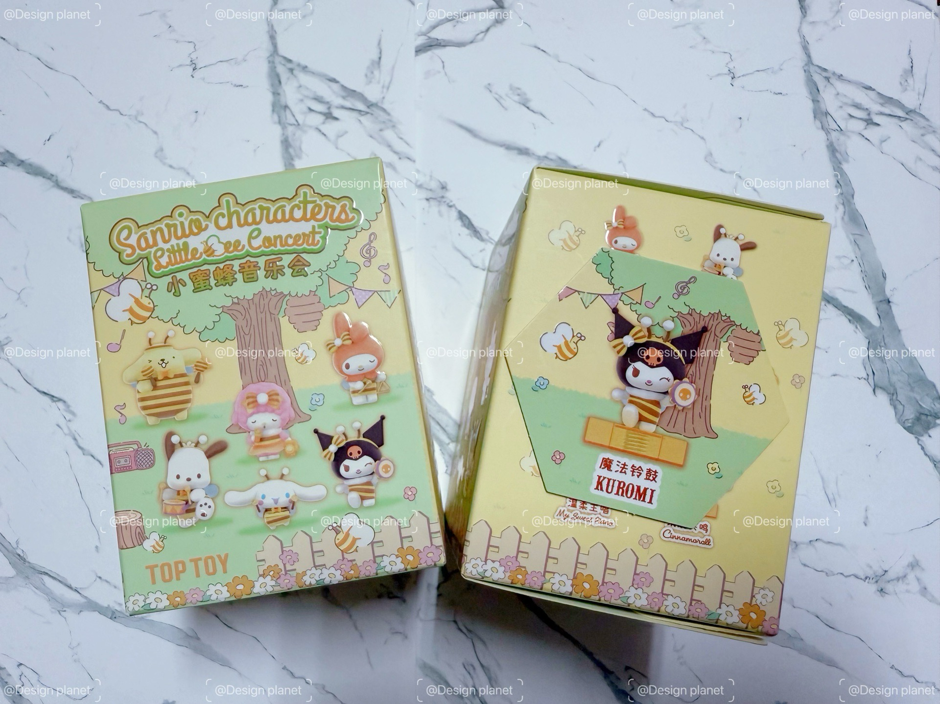 三麗鷗小蜜蜂音樂會盲盒