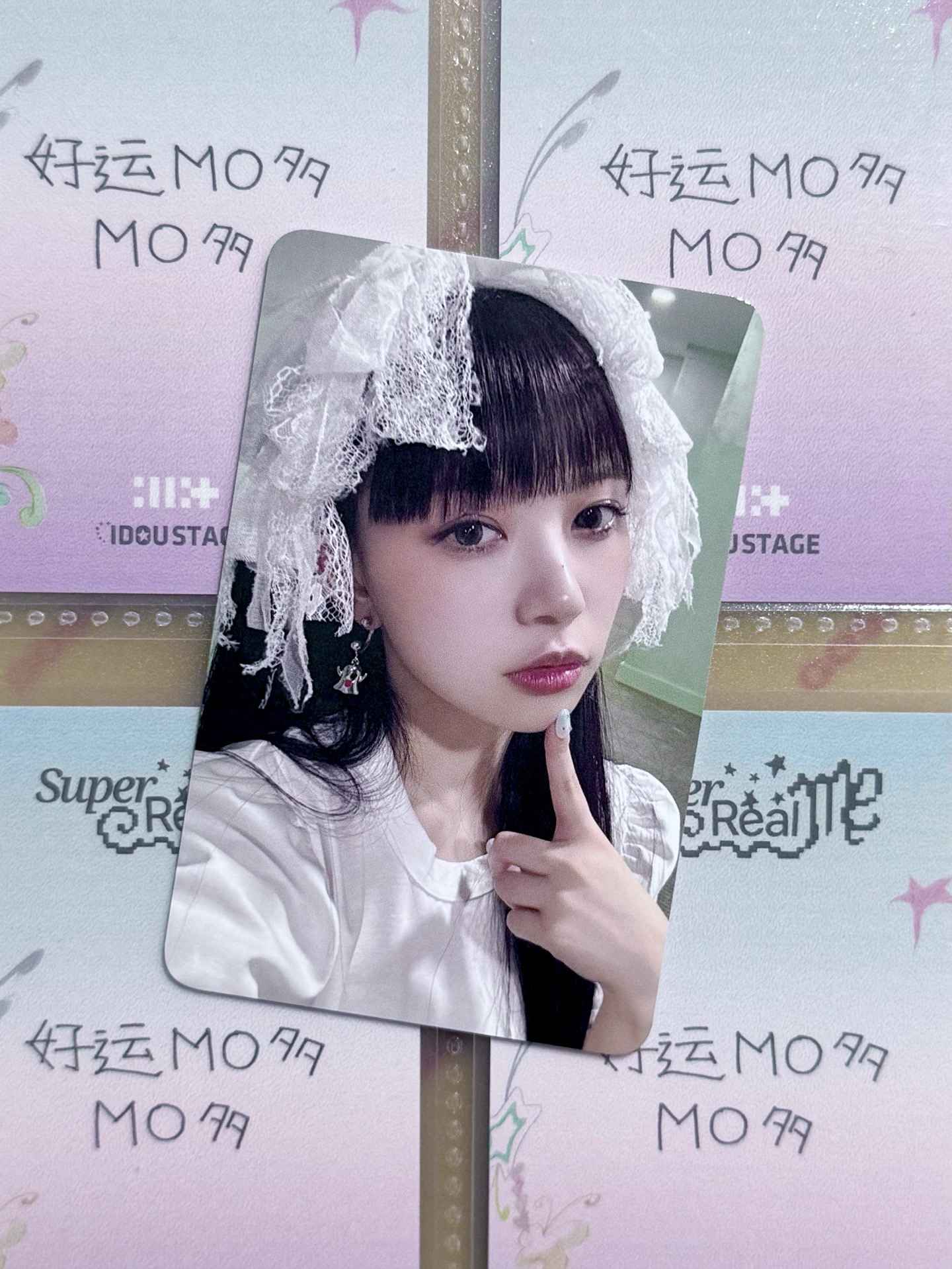 MOKA 愛豆驛站簽售卡 中文卡背