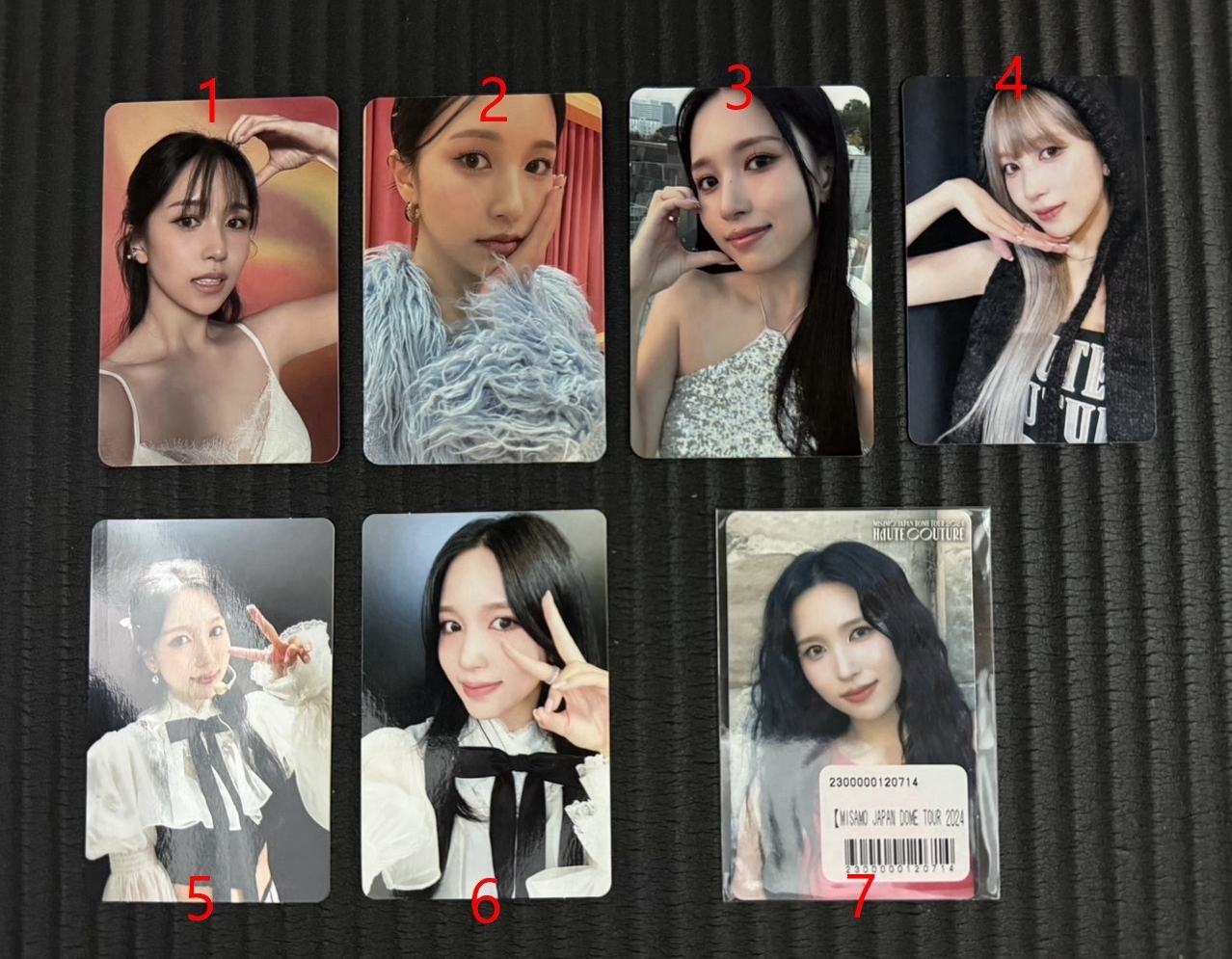 TWICE MINA 多賢 彩瑛 子瑜 官方小卡