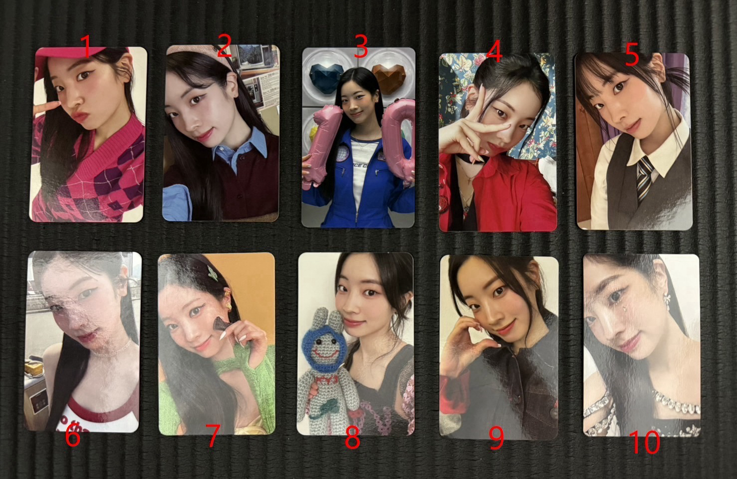 TWICE MINA 多賢 彩瑛 子瑜 官方小卡