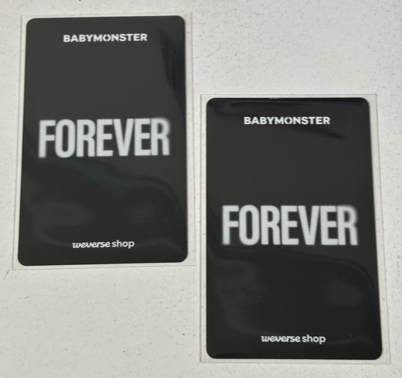 FOREVER WVS TME直播卡PHARITA+RAMI+BABYMONS7ER YG團封 ver.A RAMI