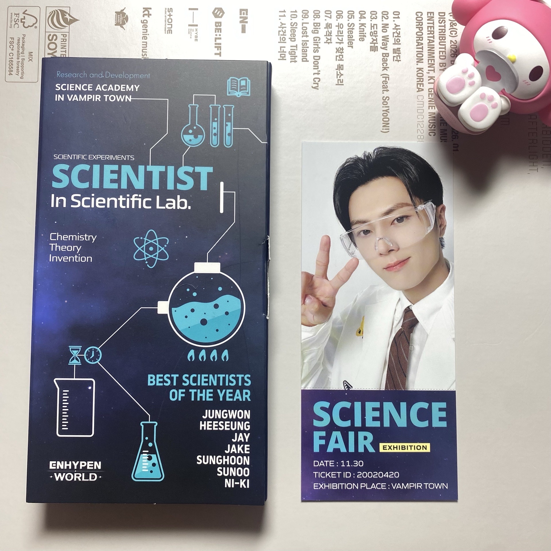 科學家 書籤BASIC ver. 隨機卡 Jay🐈‍⬛