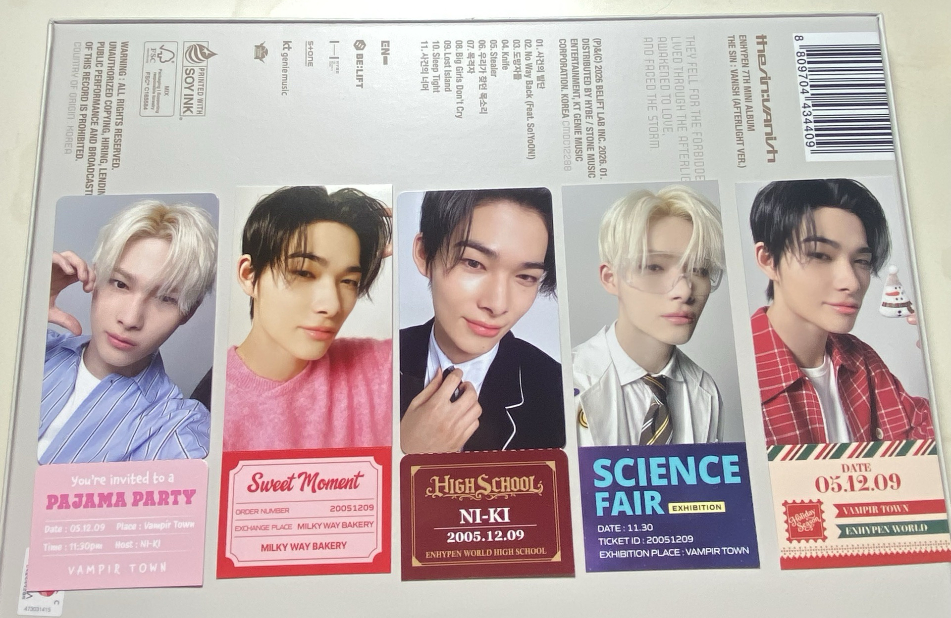 Enhypen World隨機卡 忙內力🐣