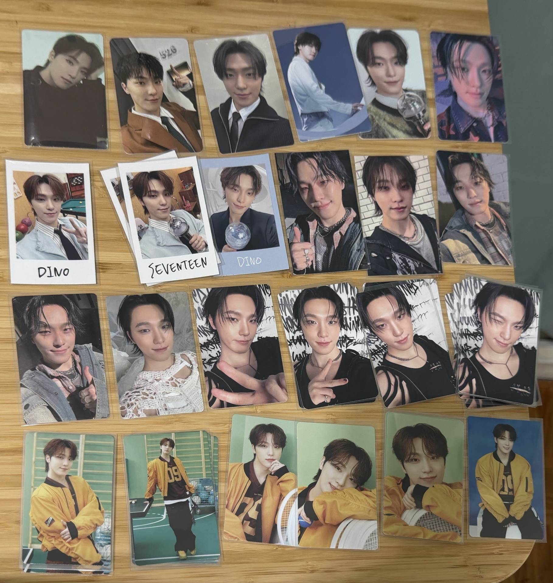 SEVENTEEN Dino 小卡們/空專