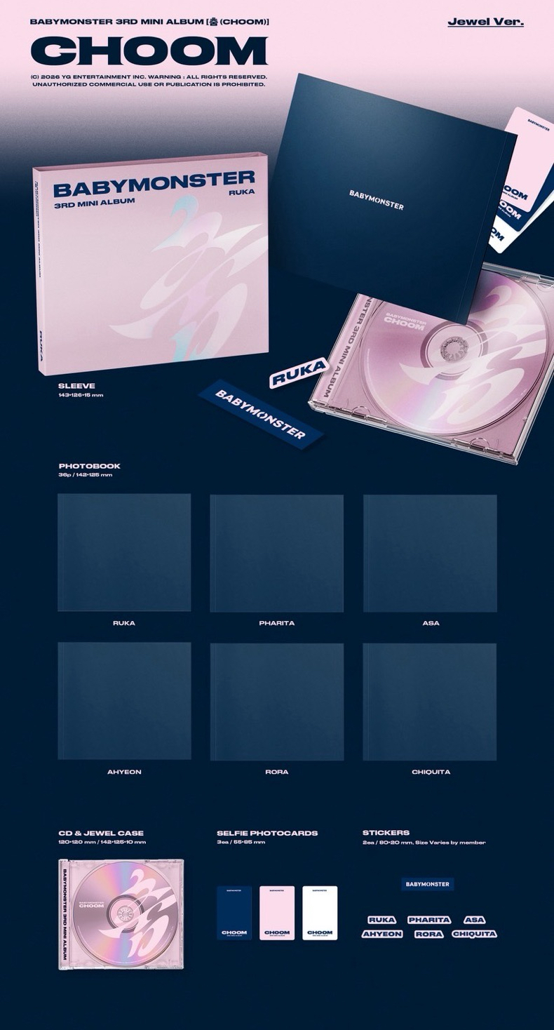 迷三choom 單封jewel ver.（預購）