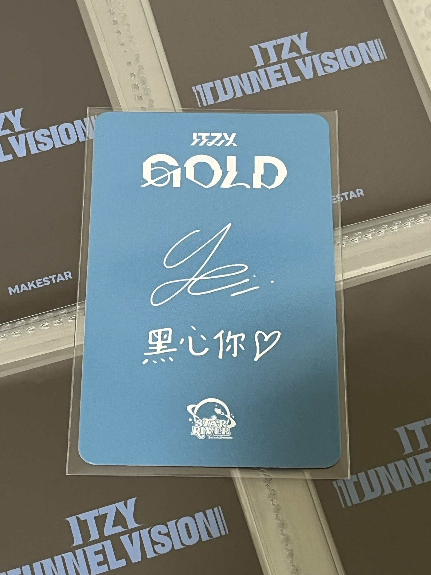 GOLD sr 預售 特典卡 B ver.