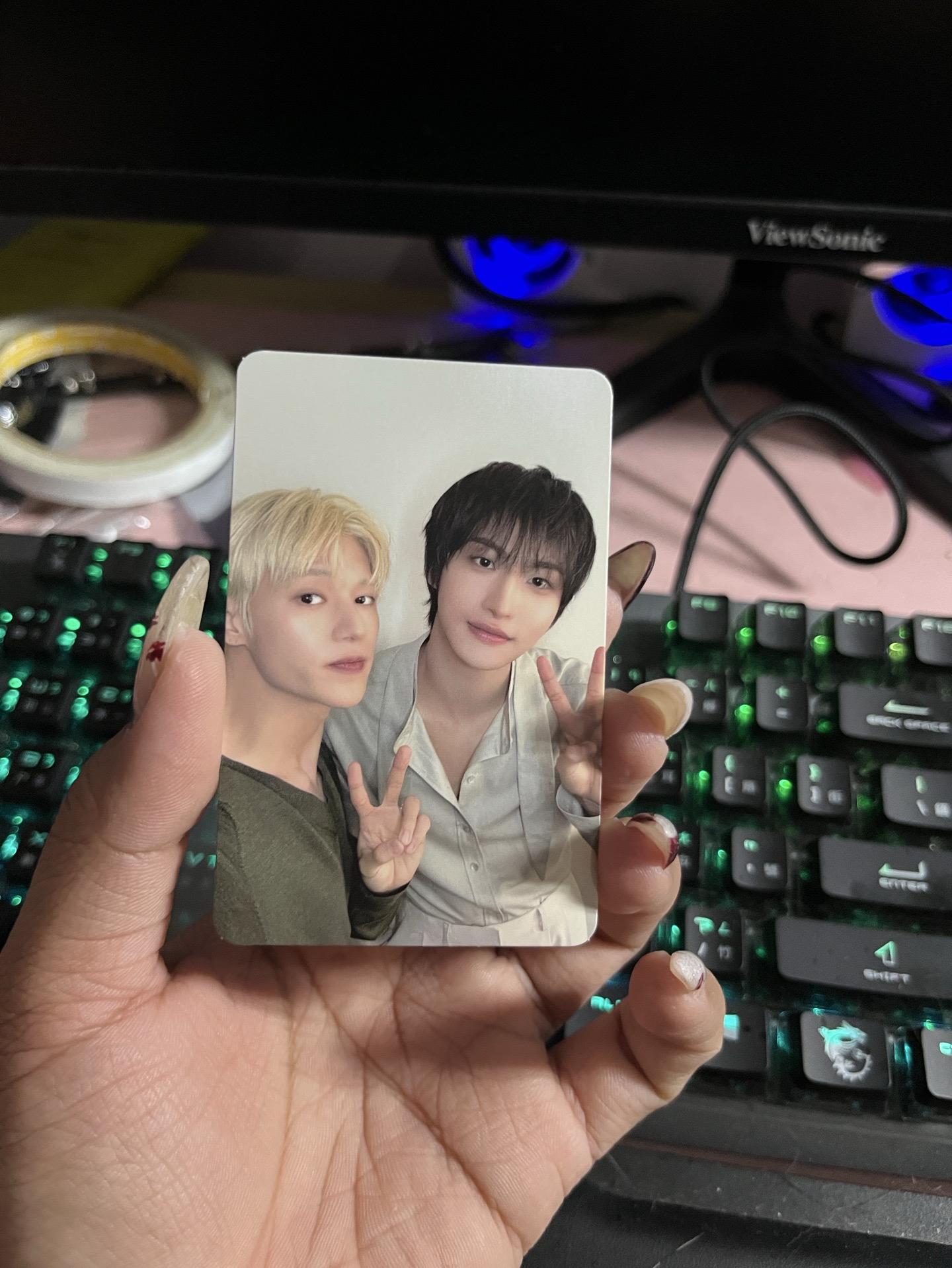 星榮保養品代言卡