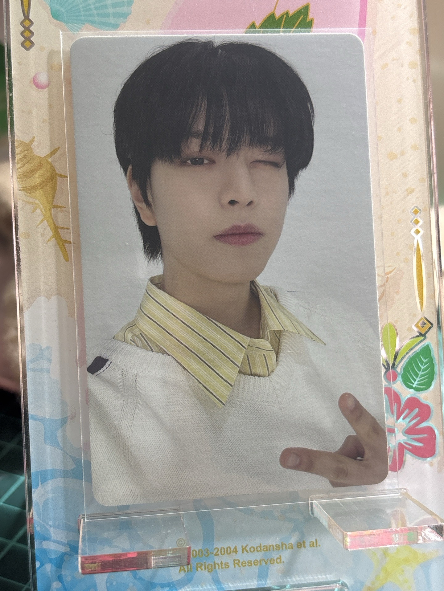 玟 ATE 專輯卡 白版電子專隨機卡