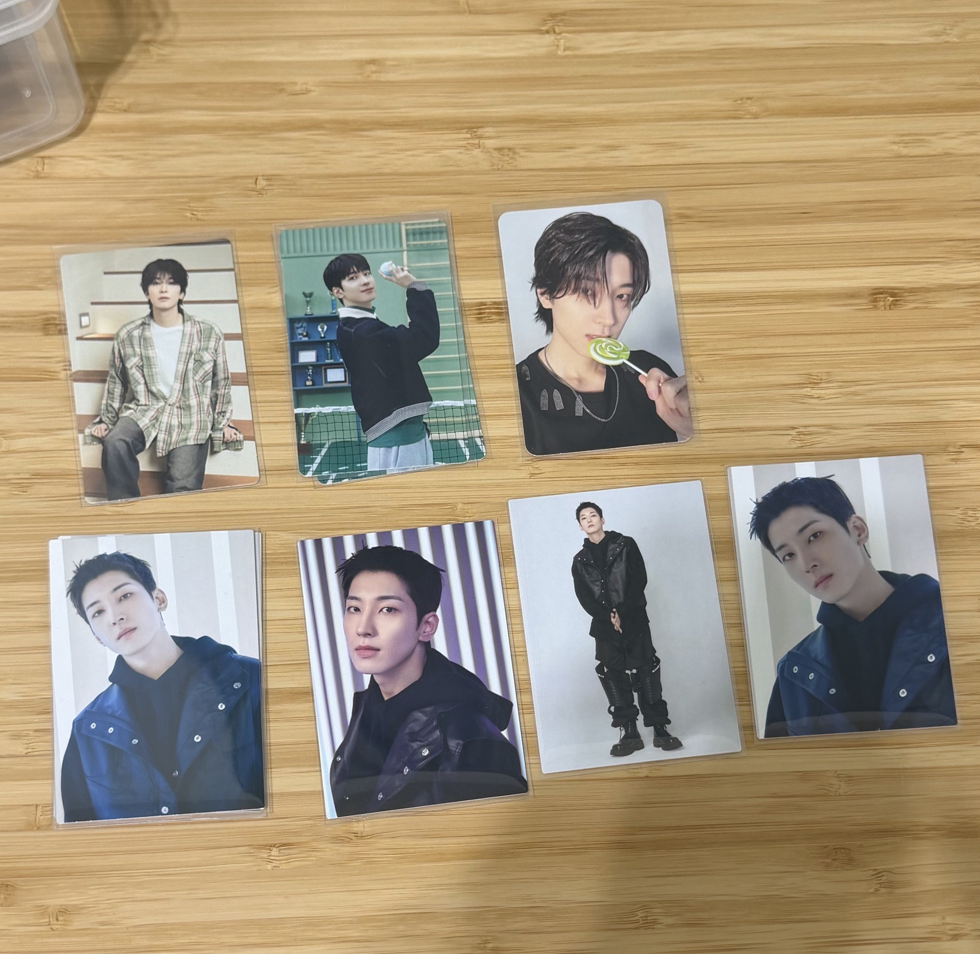 SEVENTEEN Wonwoo 小卡們