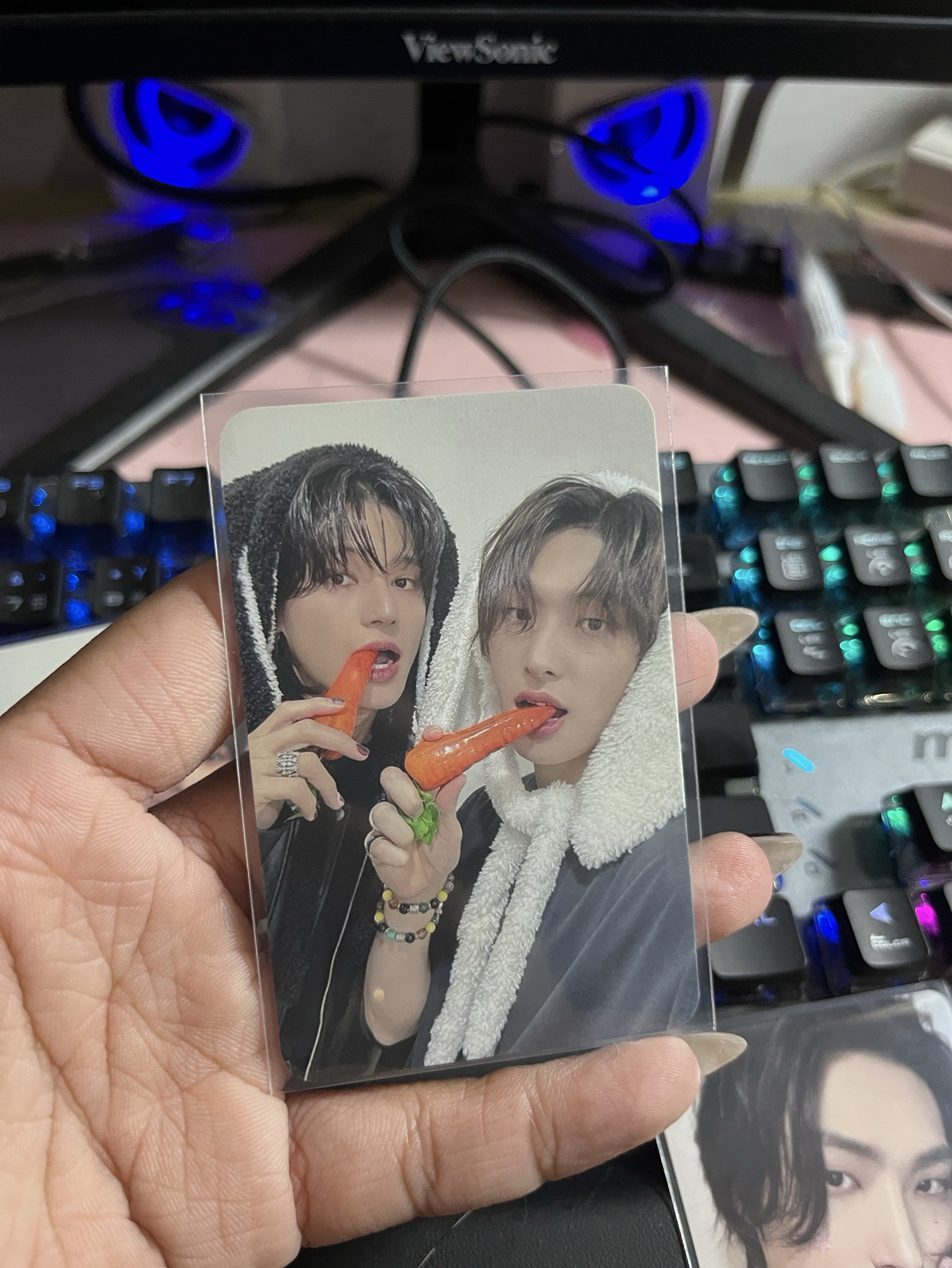 旼榮兔兔🐰胡蘿蔔雙人卡