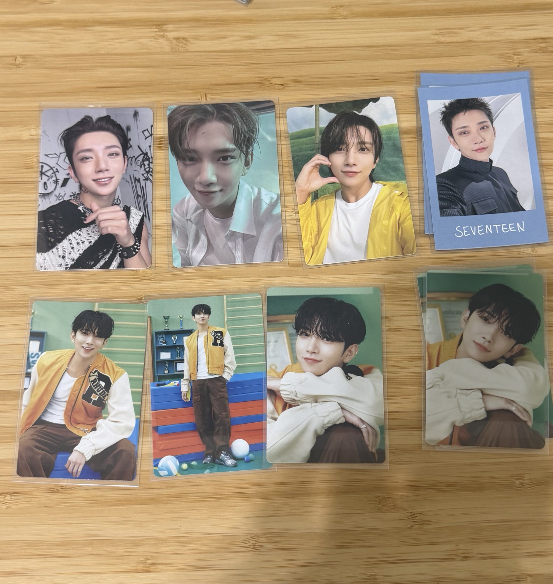 SEVENTEEN Joshua 小卡們