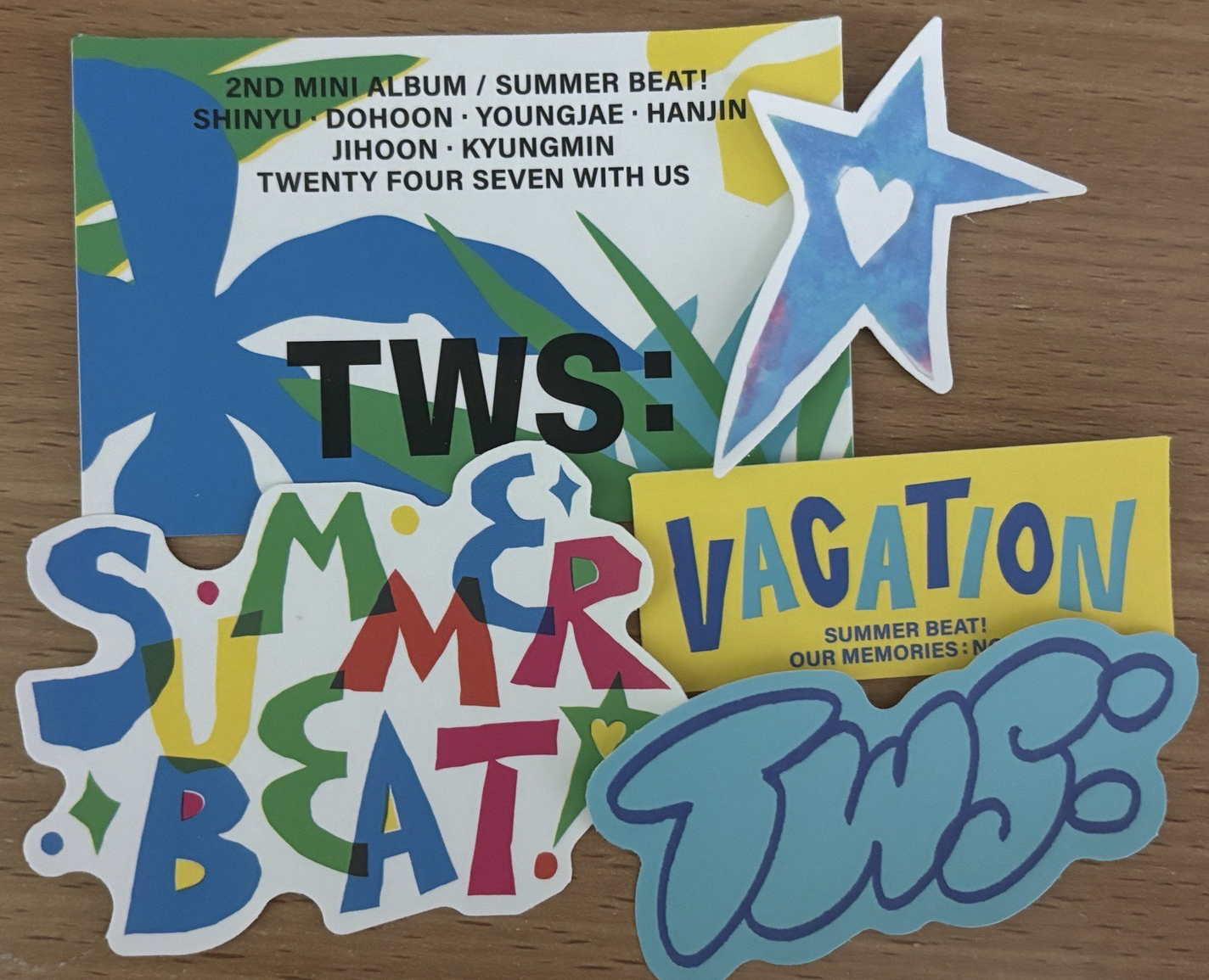 TWS迷二專輯配置貼紙