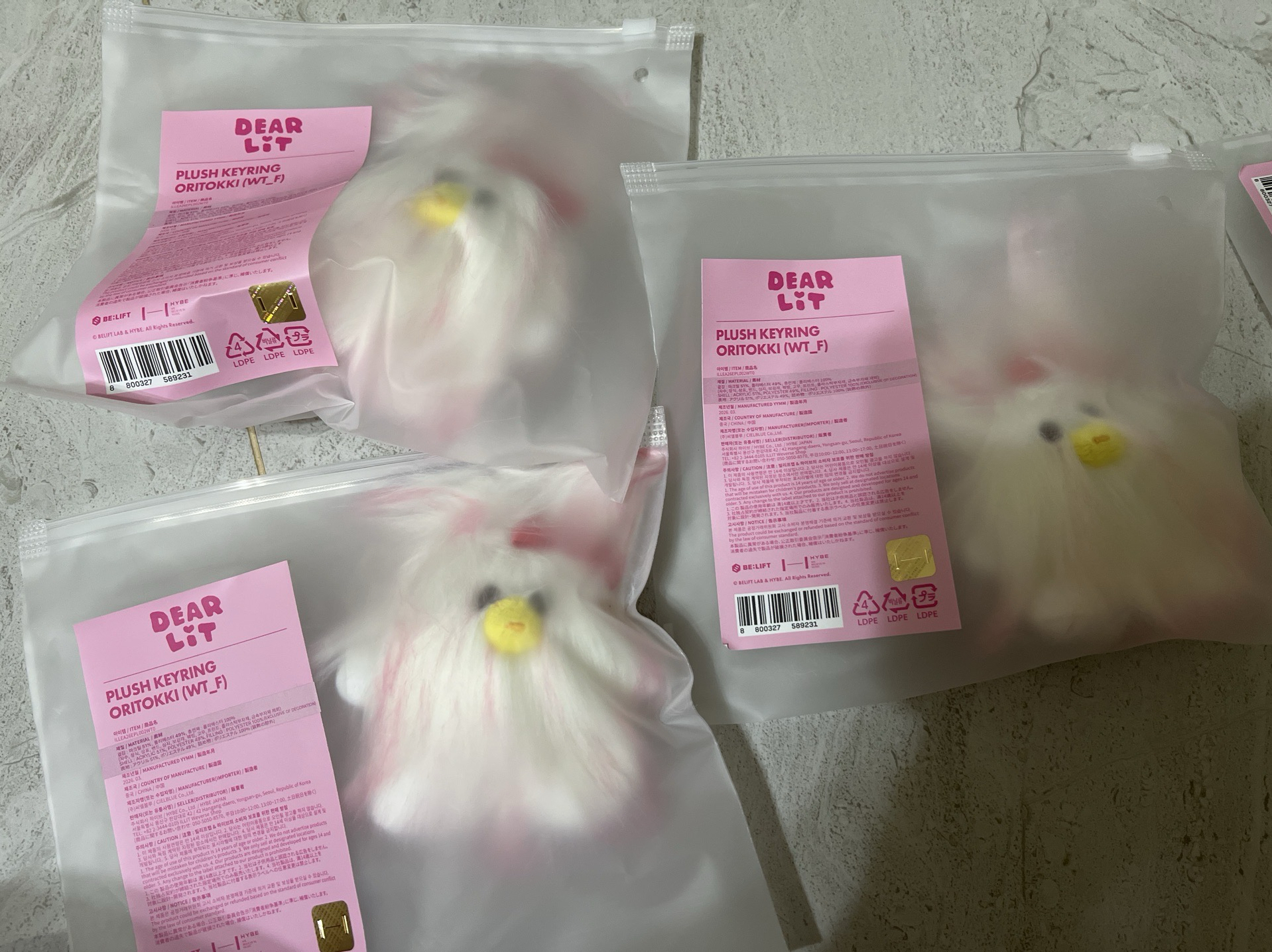 (全新未拆）二週年紀念 ORITOKKI 娃娃玩偶 