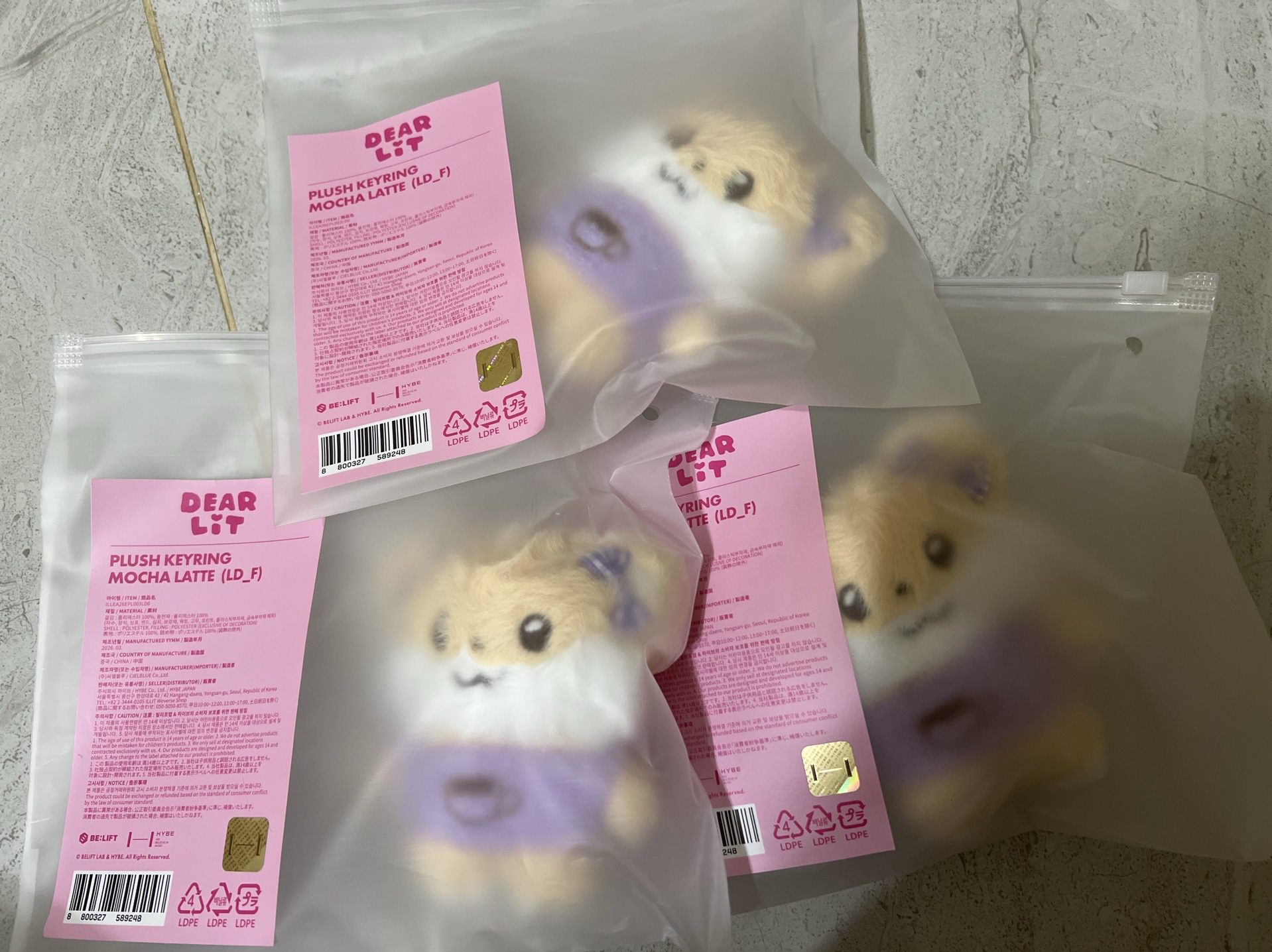 (全新未拆）二週年紀念 MOCHA LATTE 娃娃玩偶 