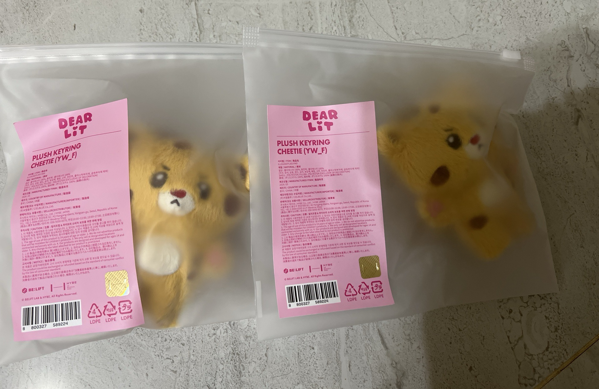 （全新未拆）二週年紀念 CHEETIE 娃娃玩偶 