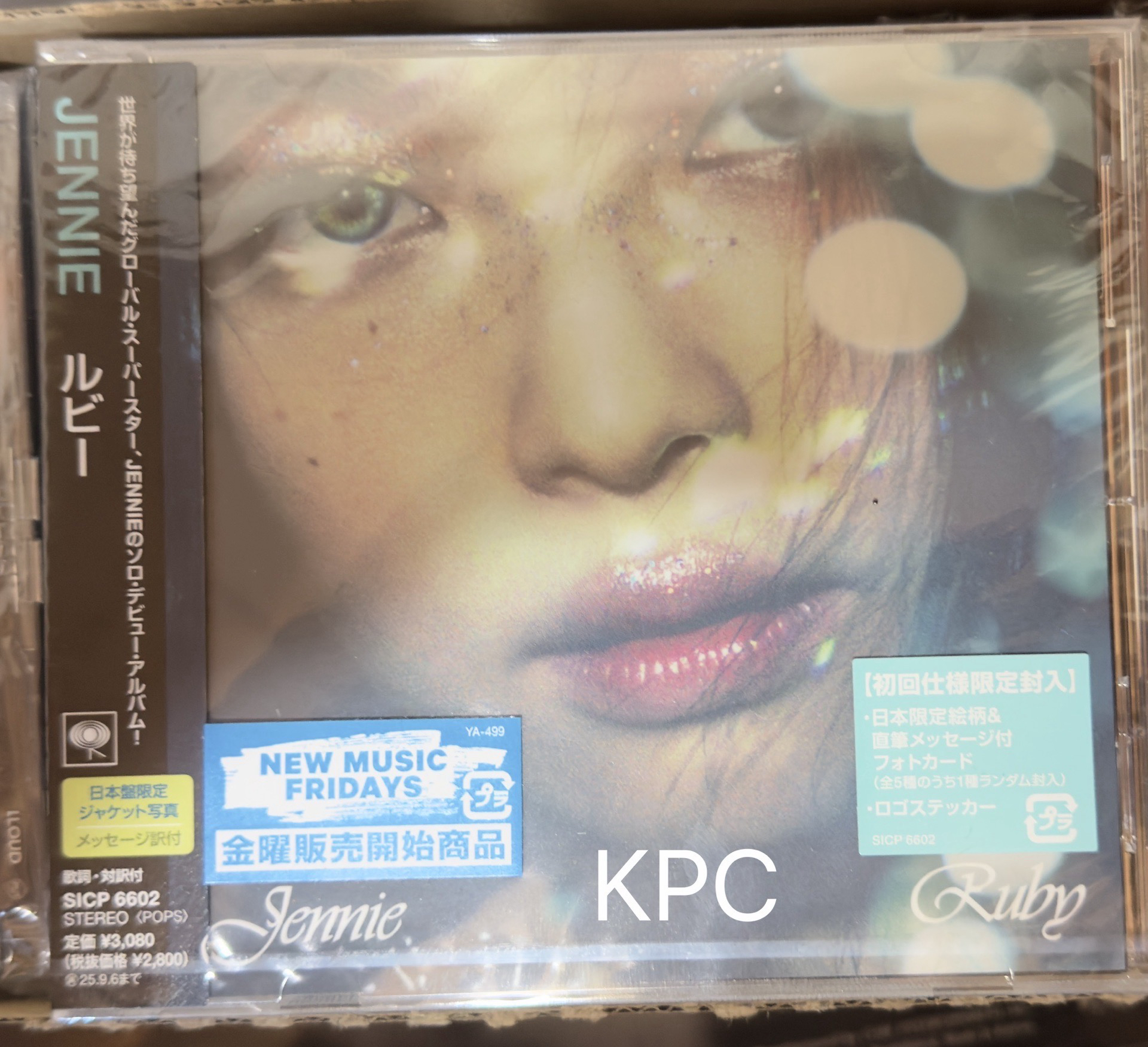 現貨 BLACKPINK JENNIE RUBY 日專