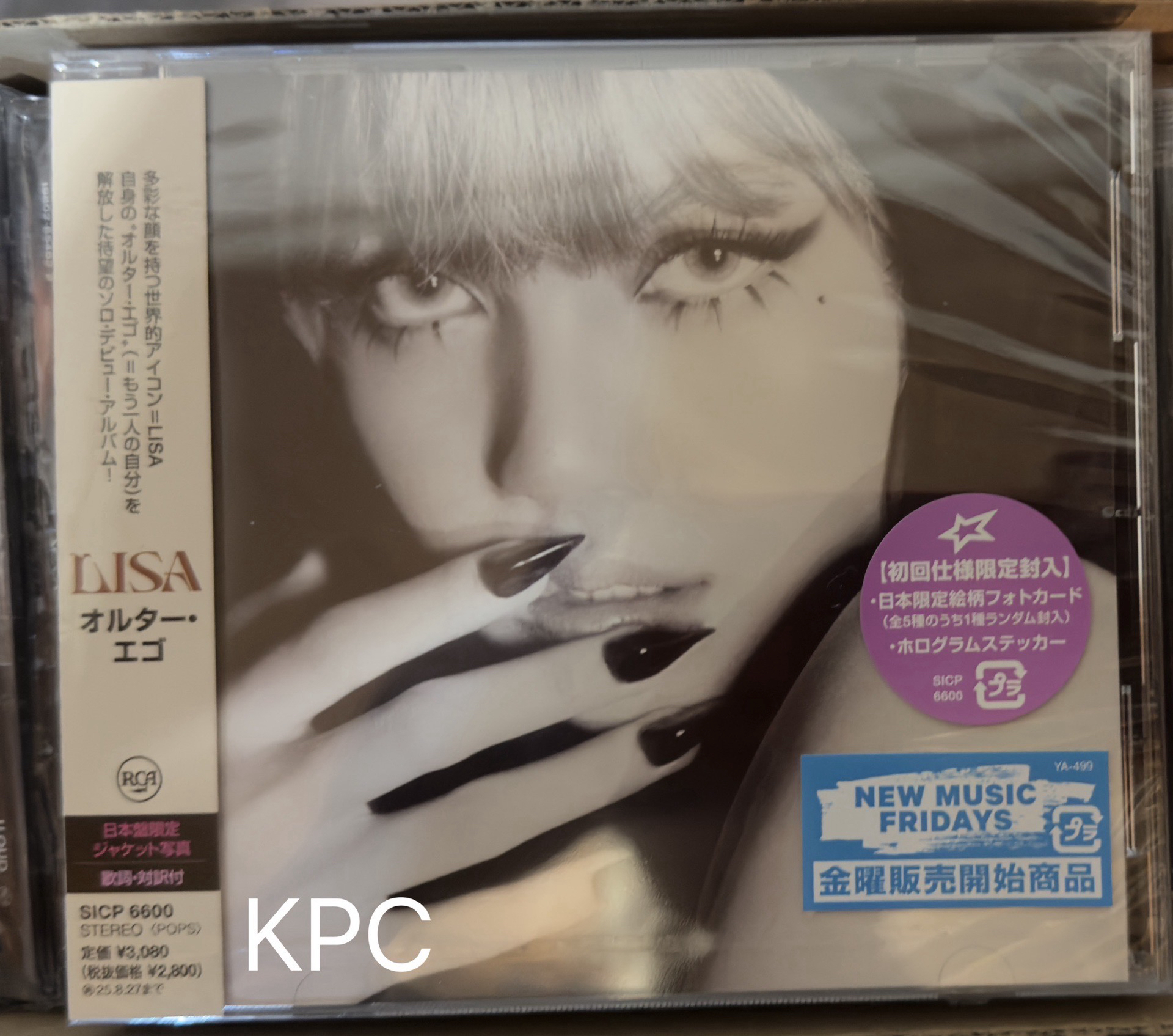 現貨 BLACKPINK LISA 日專 全新未拆