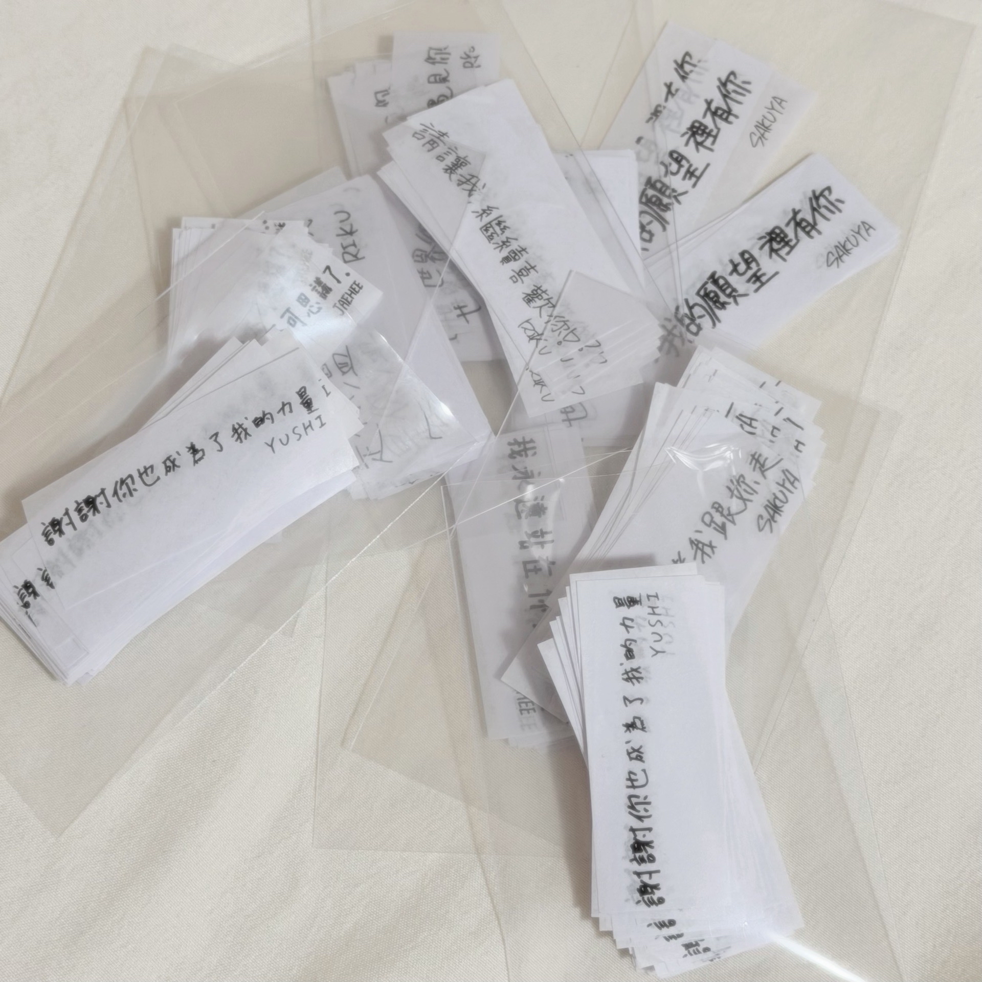 台北&高雄場紙花