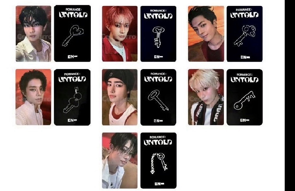 恩海盆 正二 yzy 北京線下手繪簽售卡一套