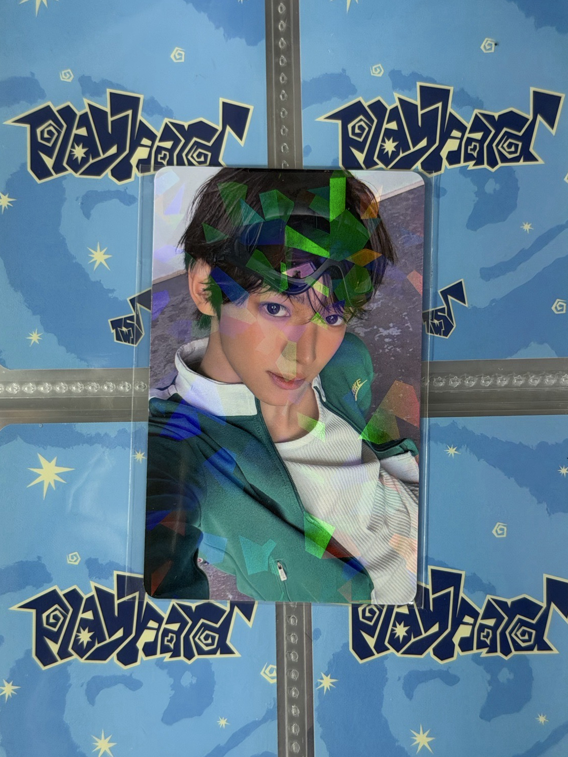 韓振 日咖特典 玻璃閃