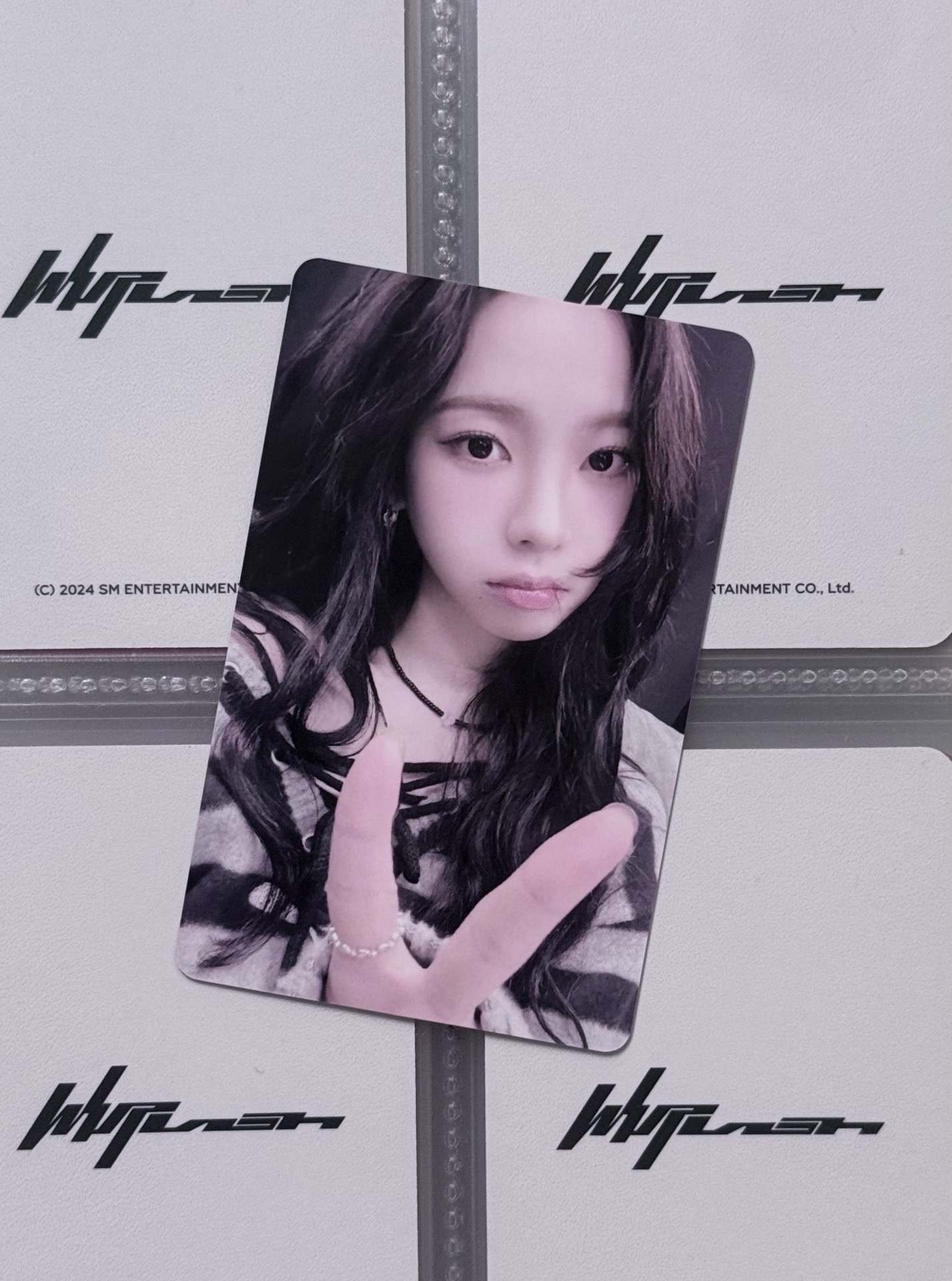 KARINA KMS特典卡 中文卡背