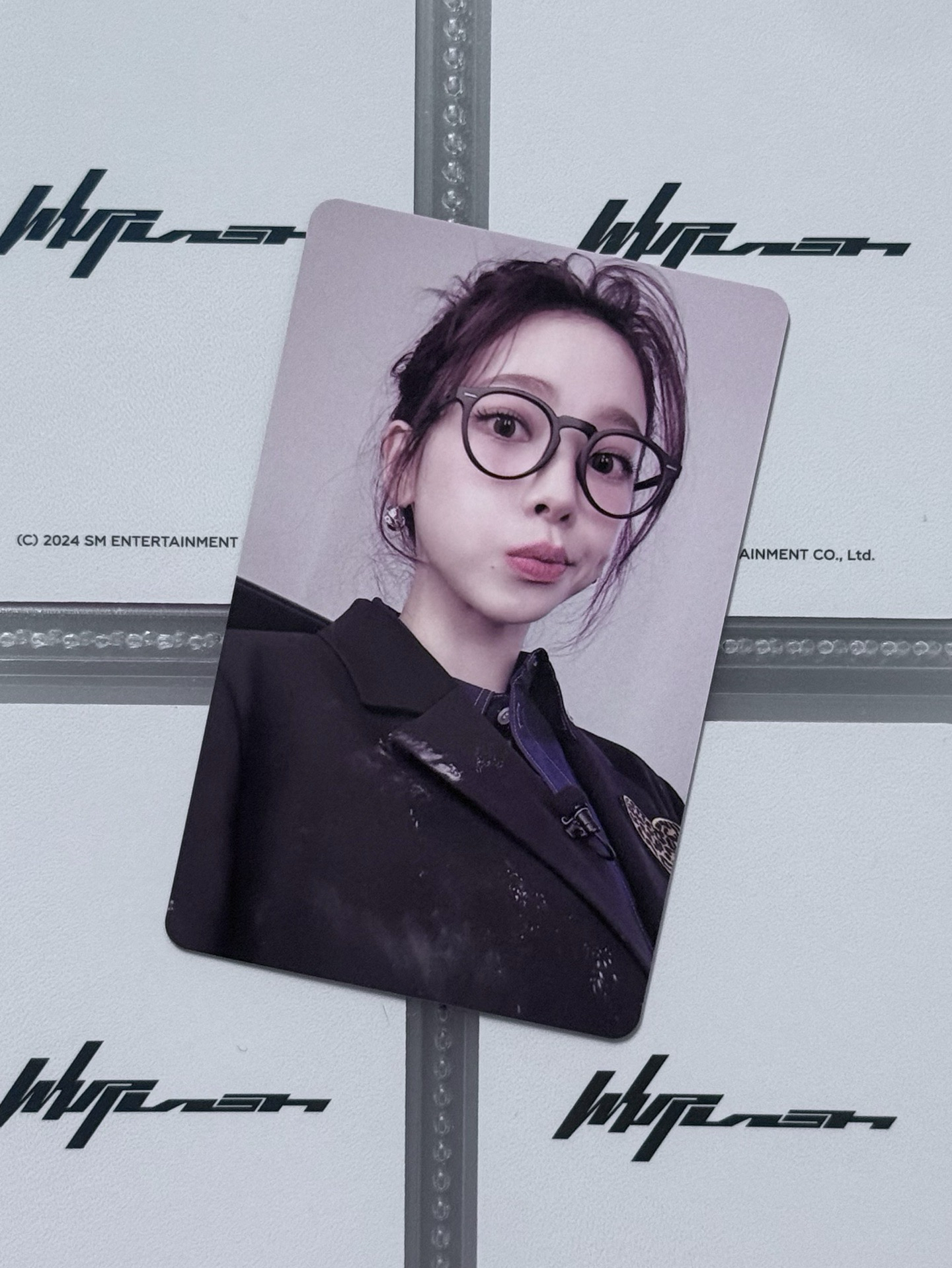 KARINA KMS特典卡 中文卡背