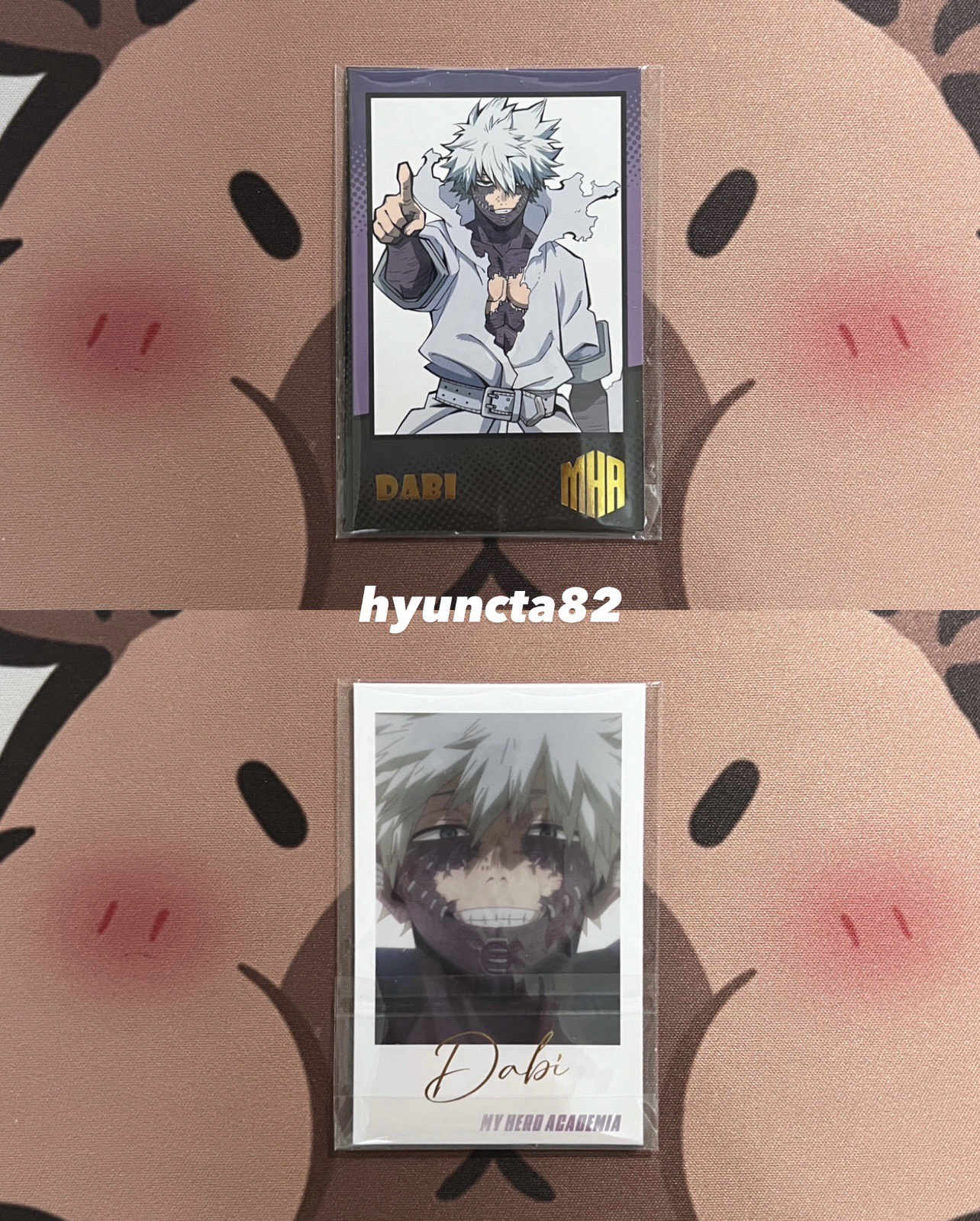 我的英雄學院 W口香糖燙金拍立得 荼毘 轟燈矢