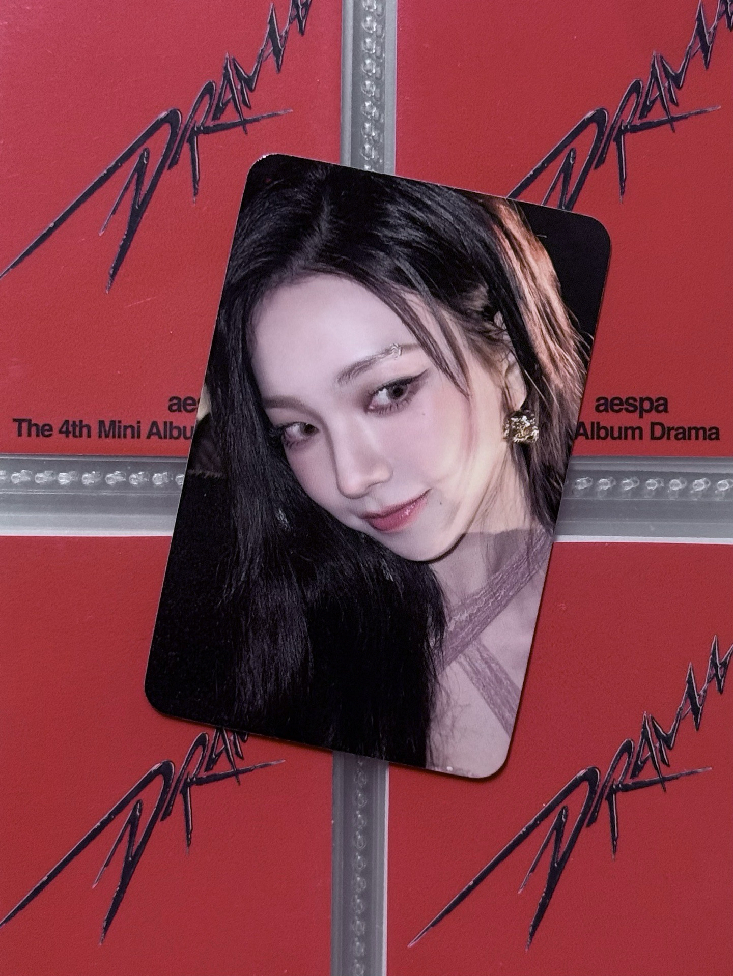 KARINA SR特典卡 中文卡背