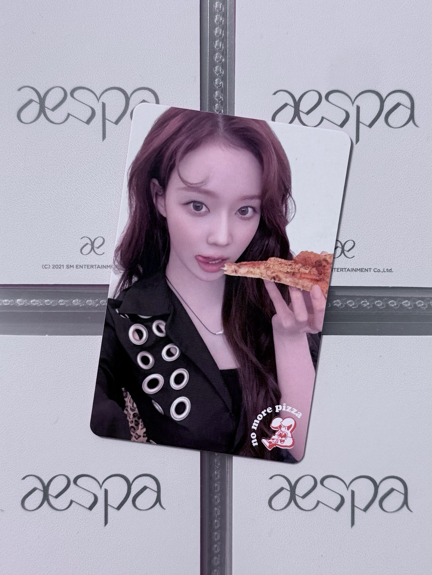 WINTER 披薩代言卡