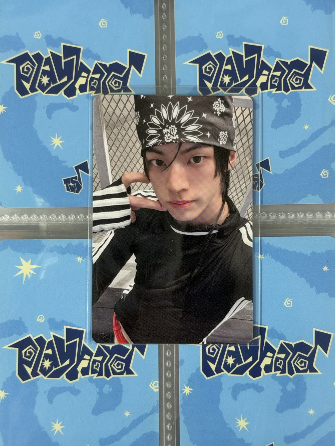 道勳 一直娛中文卡背「健康快樂」