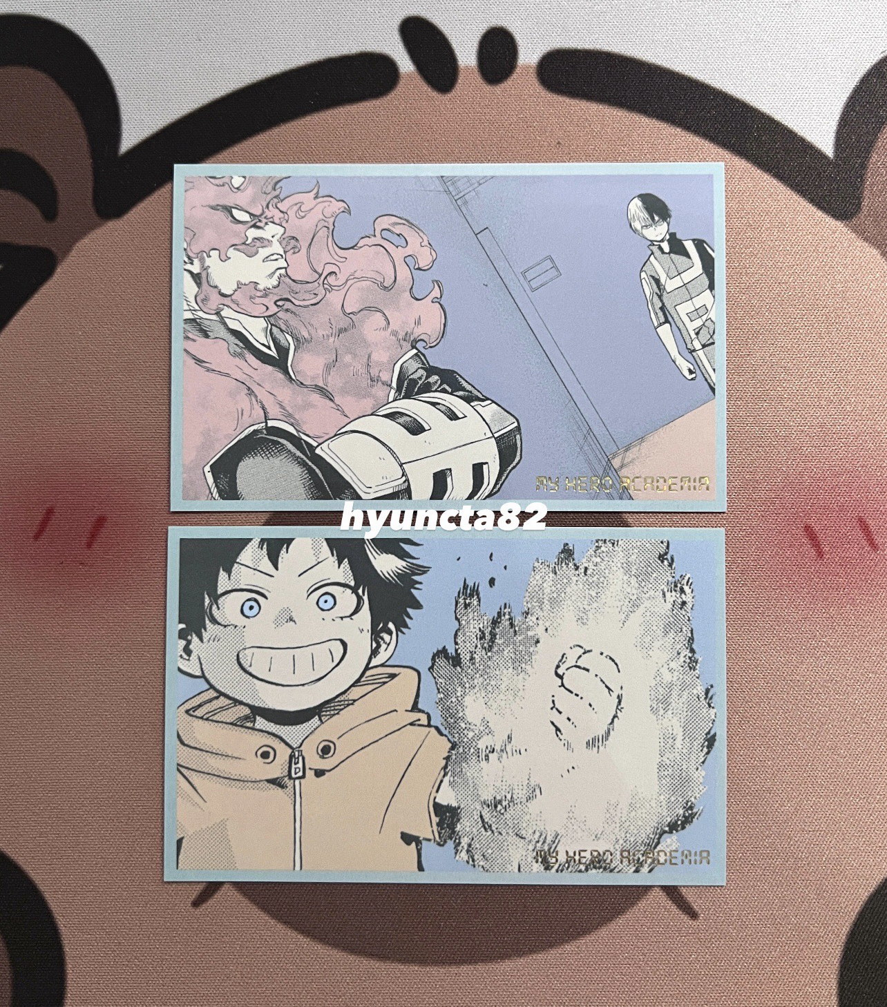 我的英雄學院 原畫展 轟焦凍 轟燈矢 荼毘 轟炎司 奮進人 回憶卡