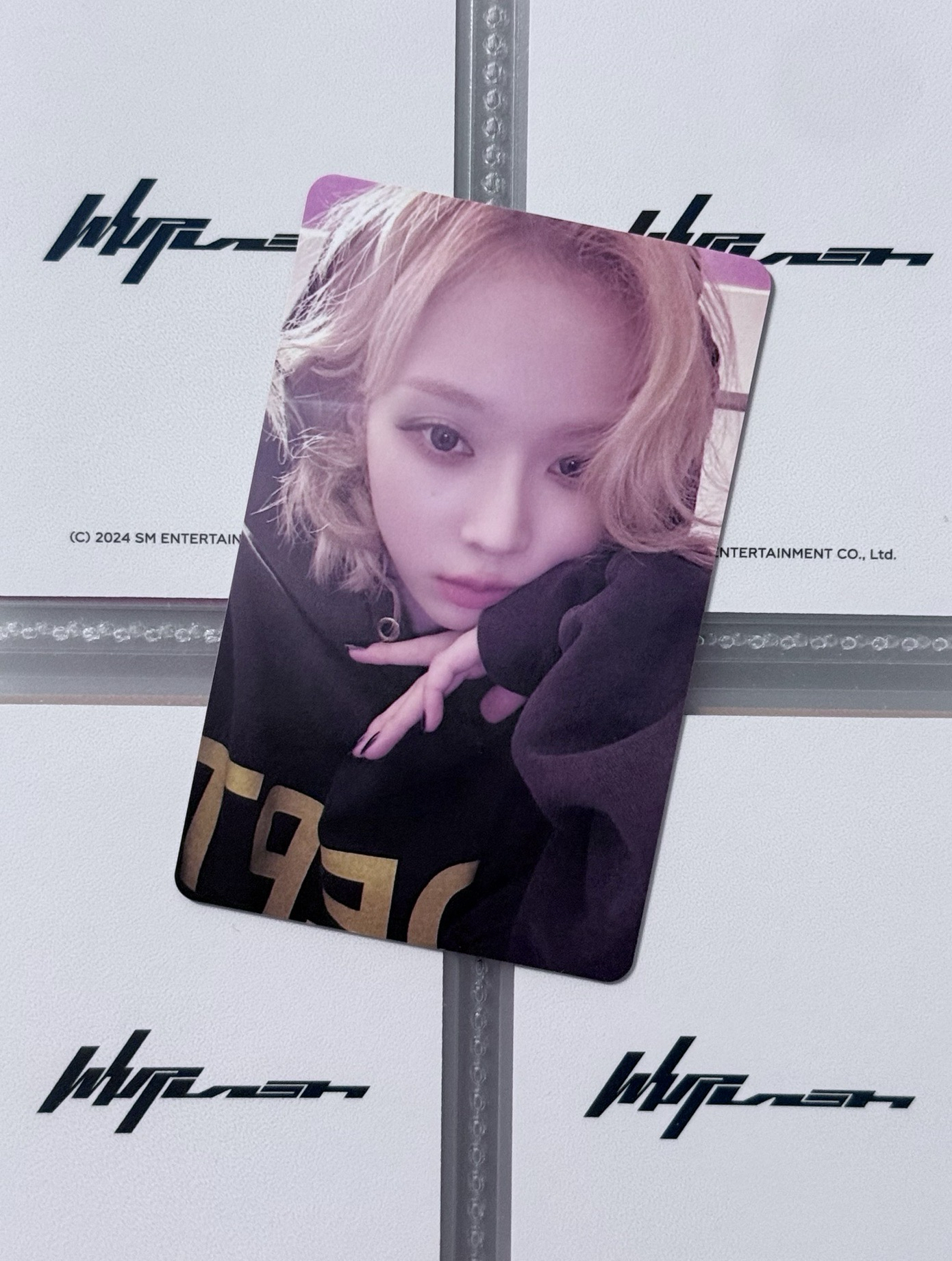 WINTER KMS特典卡 中文卡背