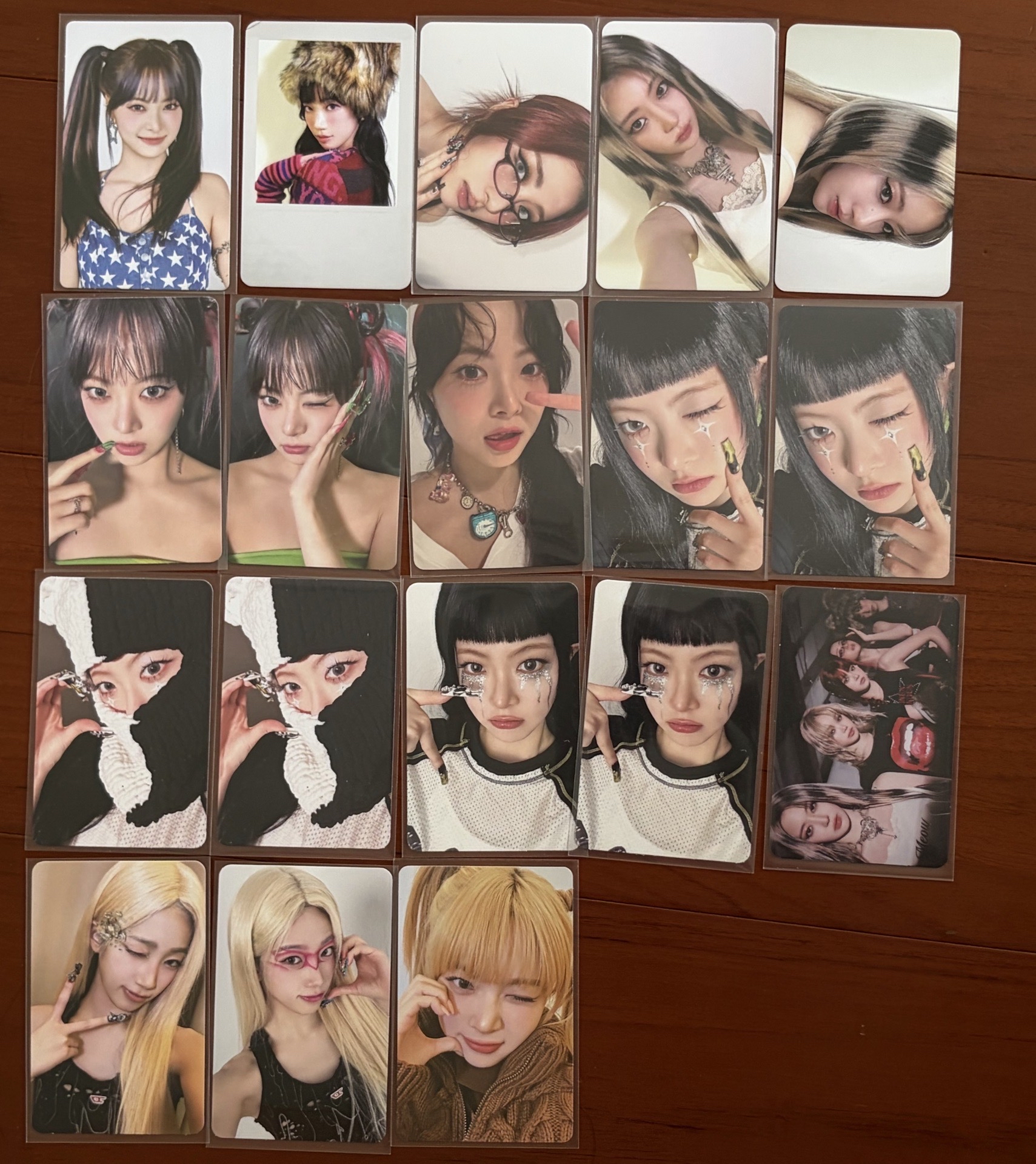 LE SSERAFIM Crazy / Easy 專卡 恩採 允真 一葉 櫻花