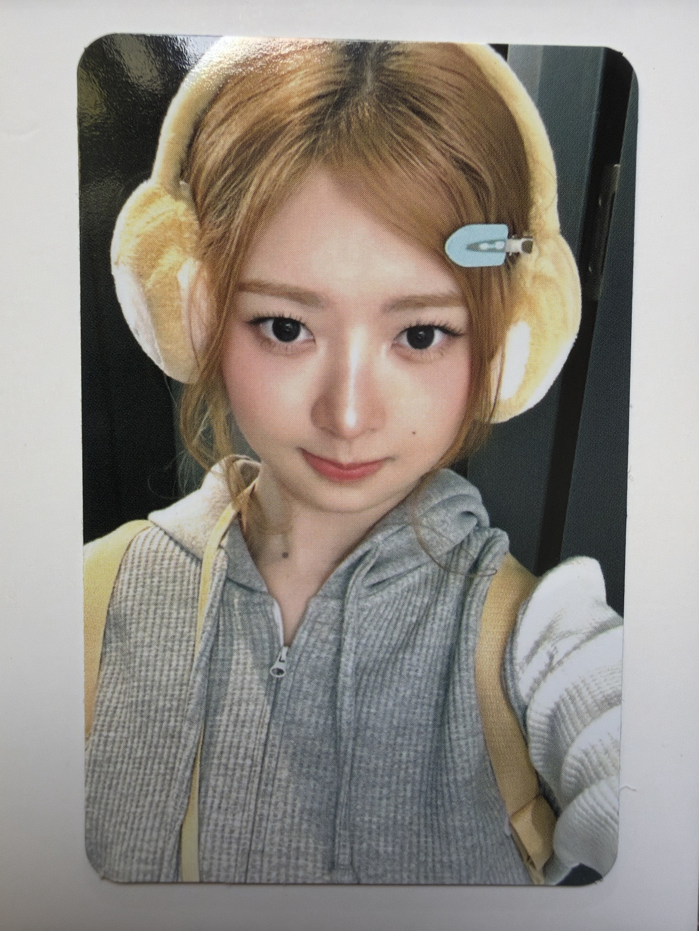 （兒童節特價）現貨當日出貨/IVE SECRET yeti 幸運卡 耳罩怜