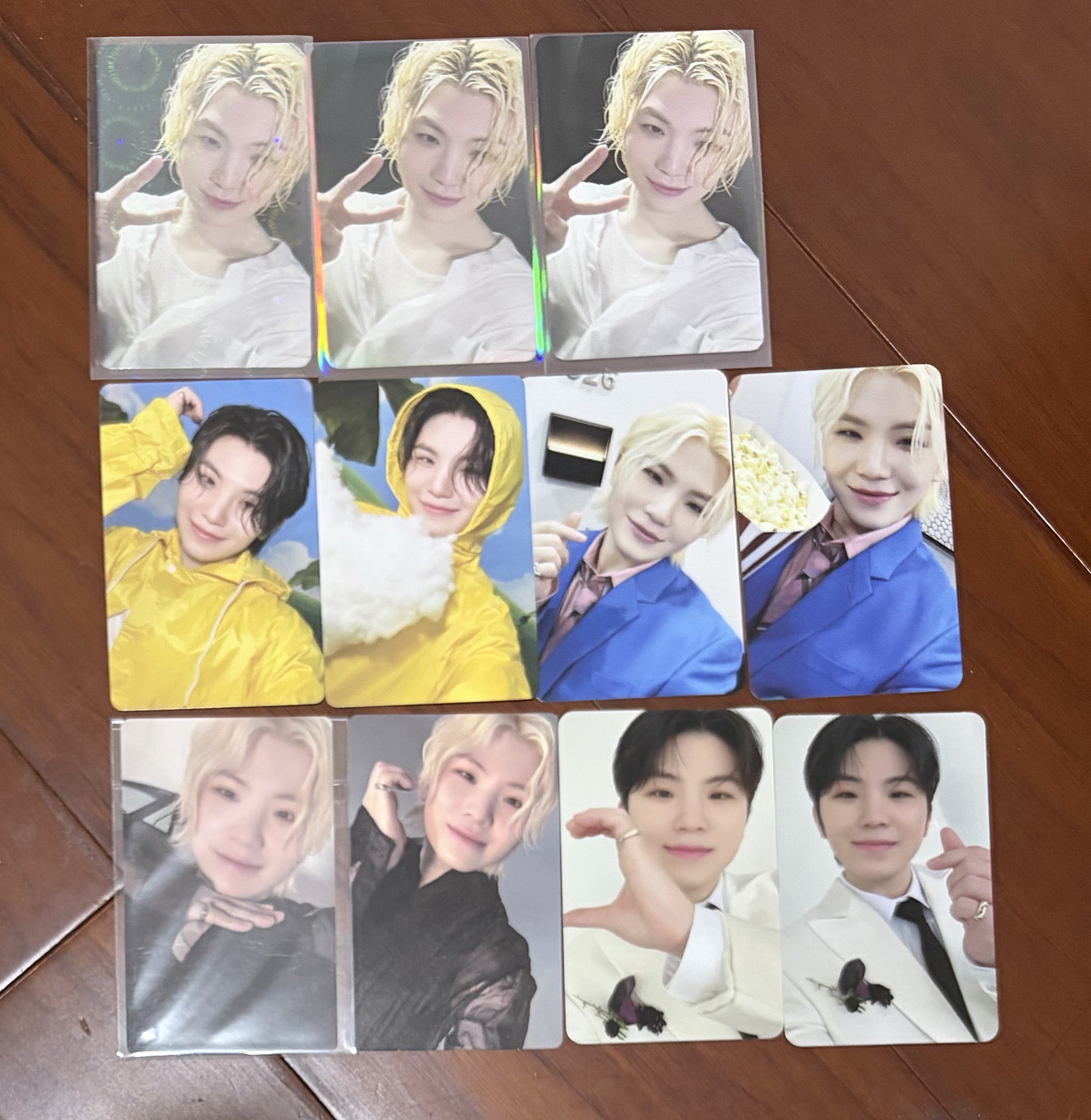 woozi 專卡/特典 共11張